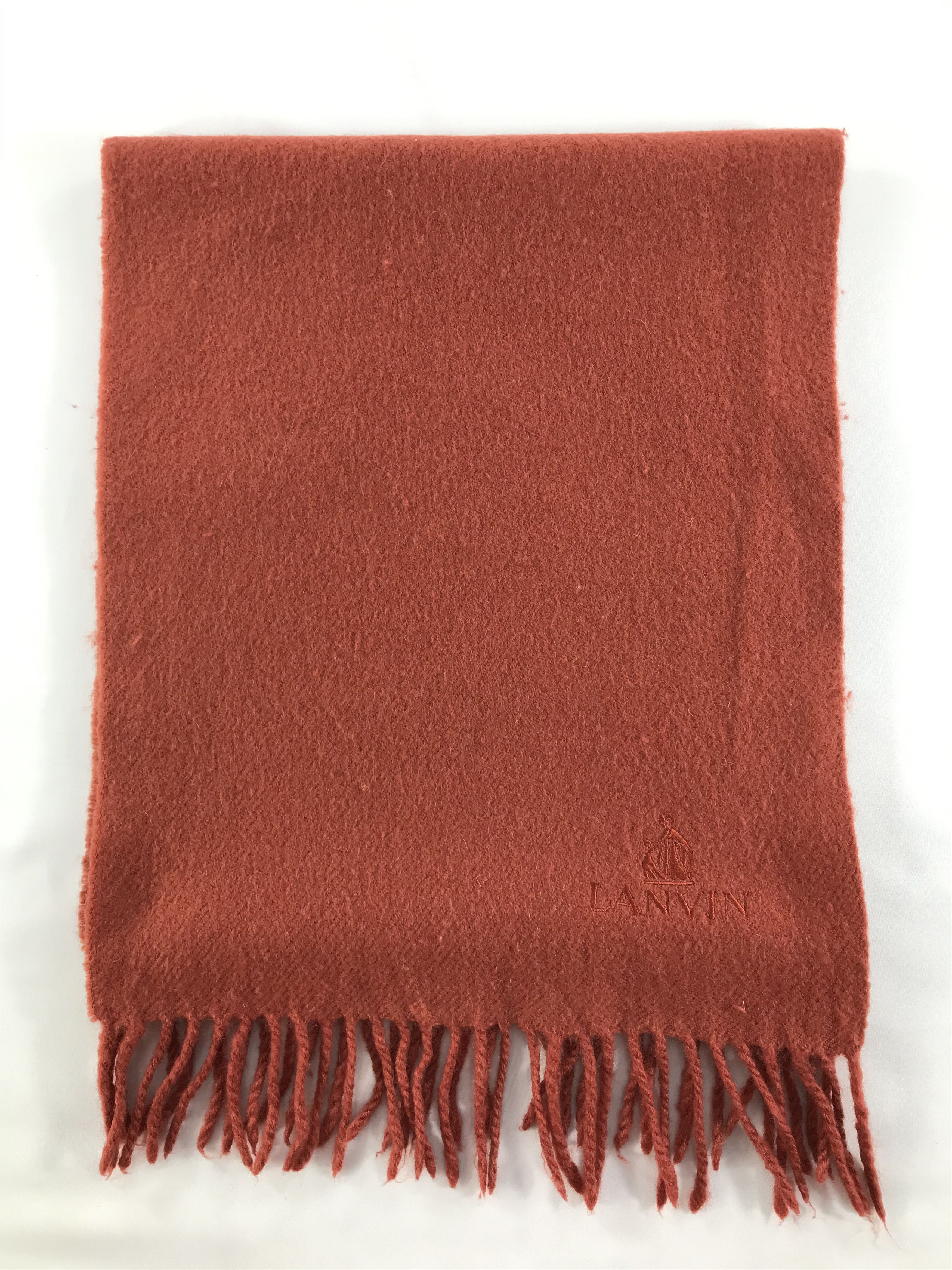 Lanvin × Vintage Lanvin Scarf / Muffler / Neckwear - WW2549 Size ONE SIZE - 2 Thumbnail