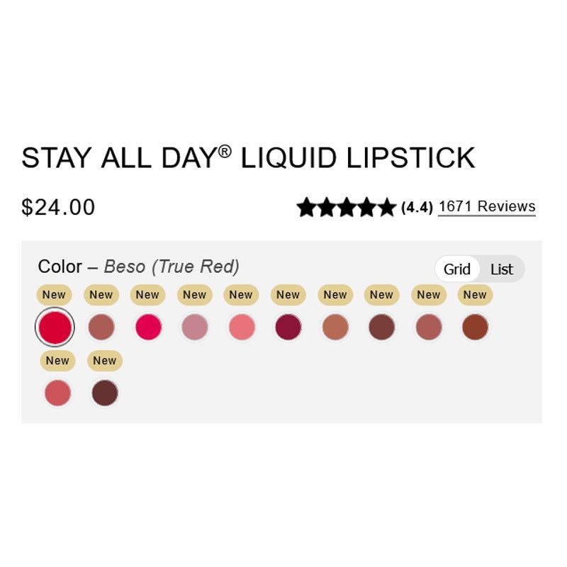 Other Still Stay All Day® Liquid Lipstick Beso - True Red NIB Size ONE SIZE - 6 Thumbnail