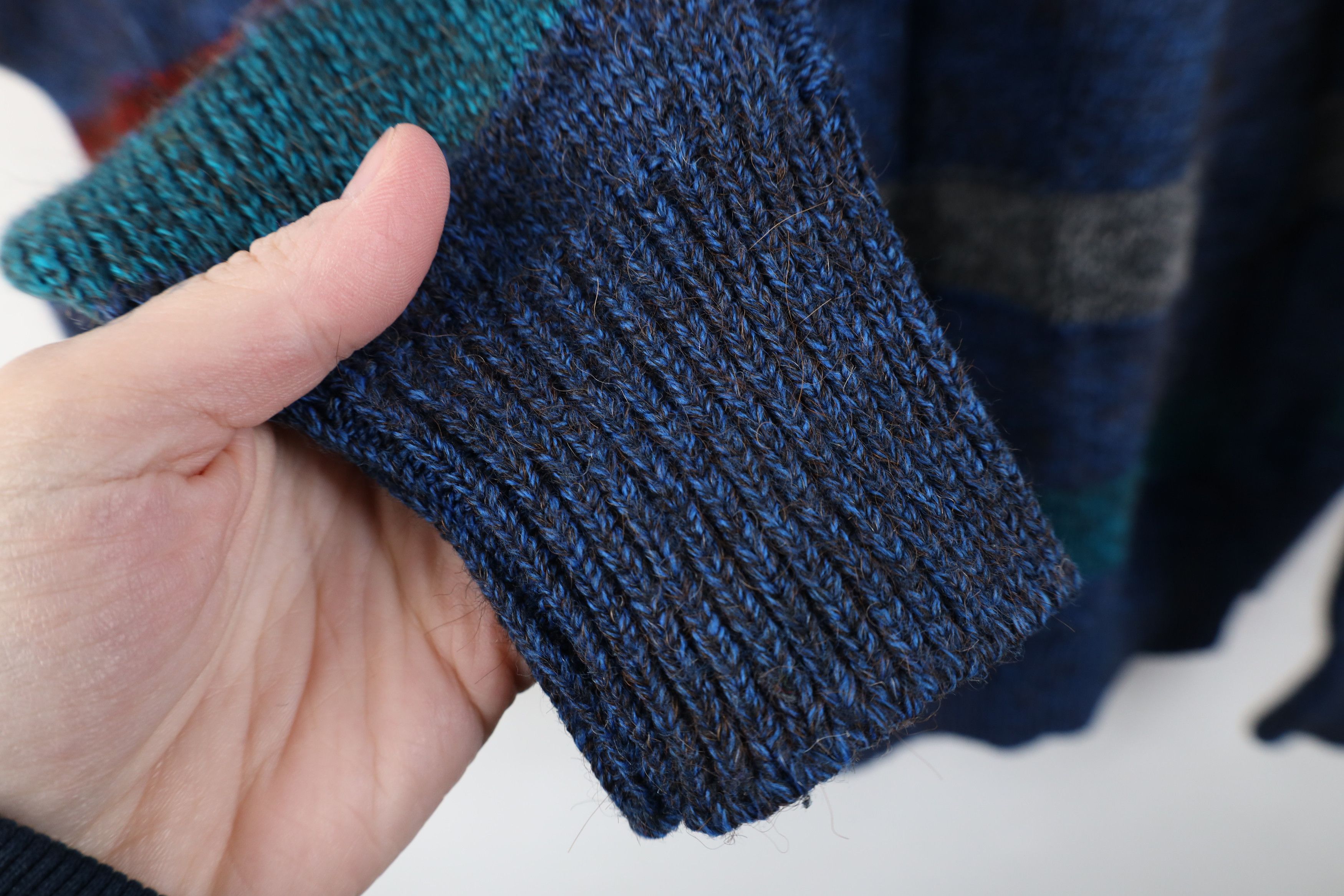 Vintage Vintage 90s Streetwear Wool Blend Knit Crewneck Sweater Size US M / EU 48-50 / 2 - 5 Thumbnail