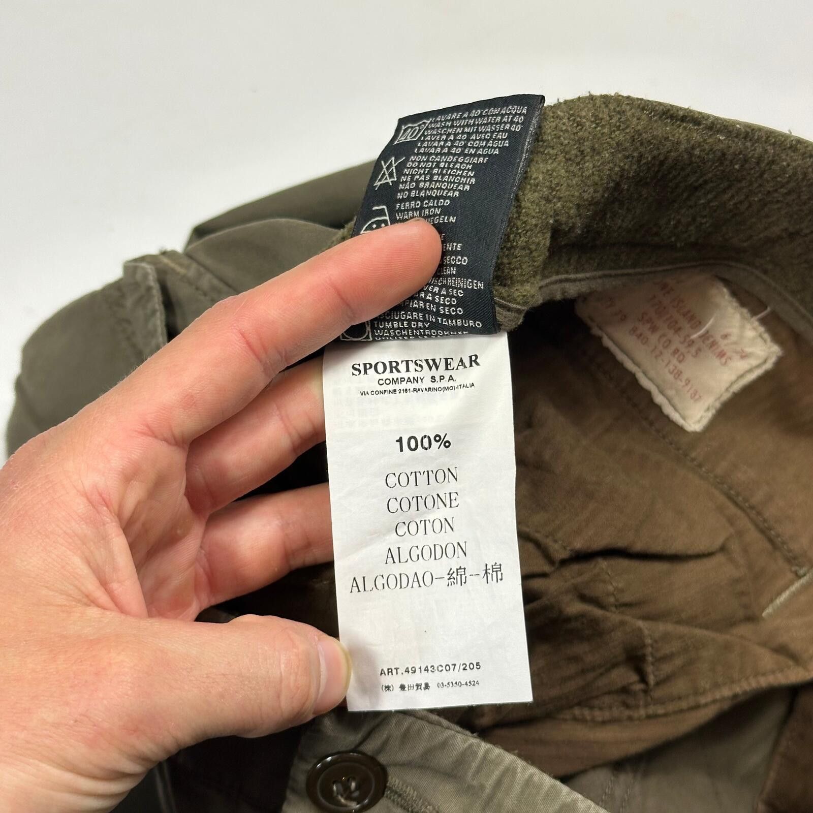 Stone Island Stone Island AW08 Denims Multipocket Baggy Cargo Trousers L Size US 34 / EU 50 - 10 Thumbnail