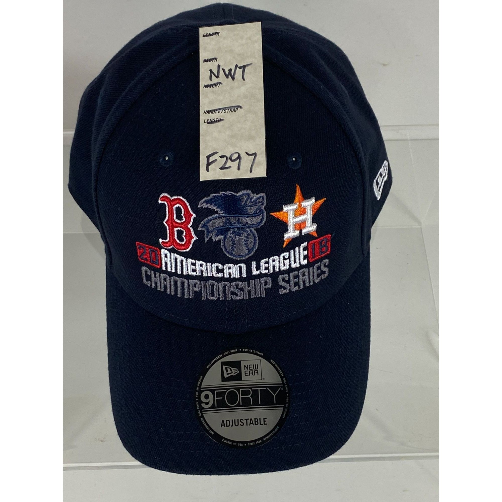 New Era New Era 9Forty 2018 ALCS Boston Red Sox / Houston Astros Adj Size ONE SIZE - 7 Thumbnail