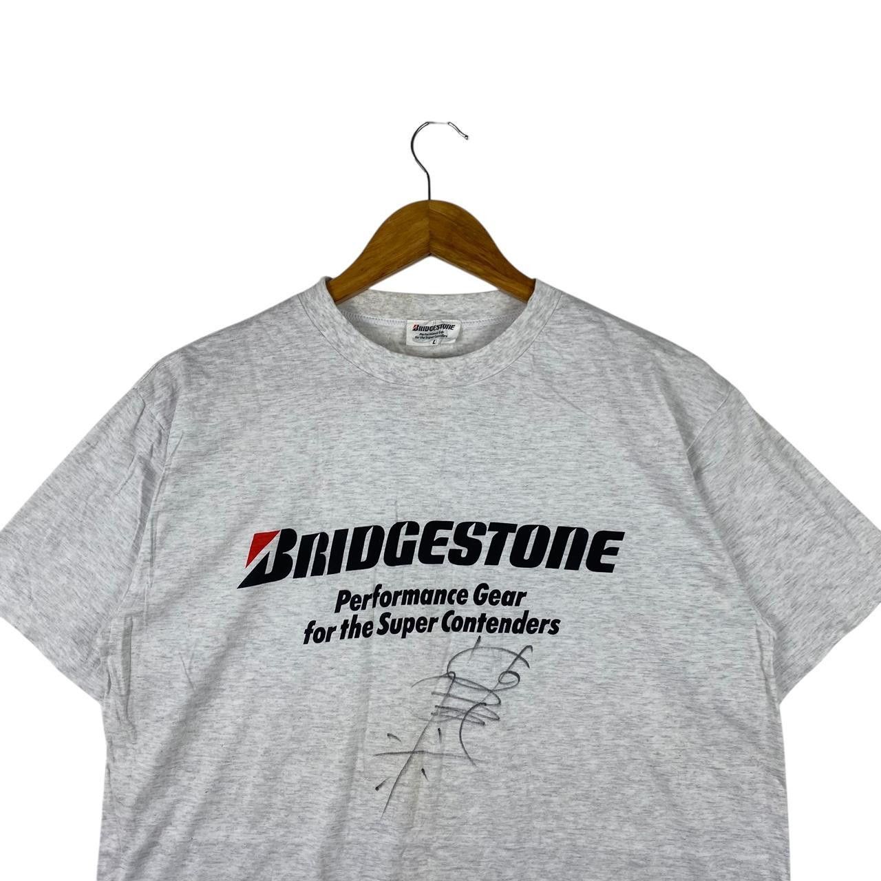 Other Vintage BRIDGESTONE RACING TEAM Signature F1 Tee Shirt Top Size US L / EU 52-54 / 3 - 2 Thumbnail