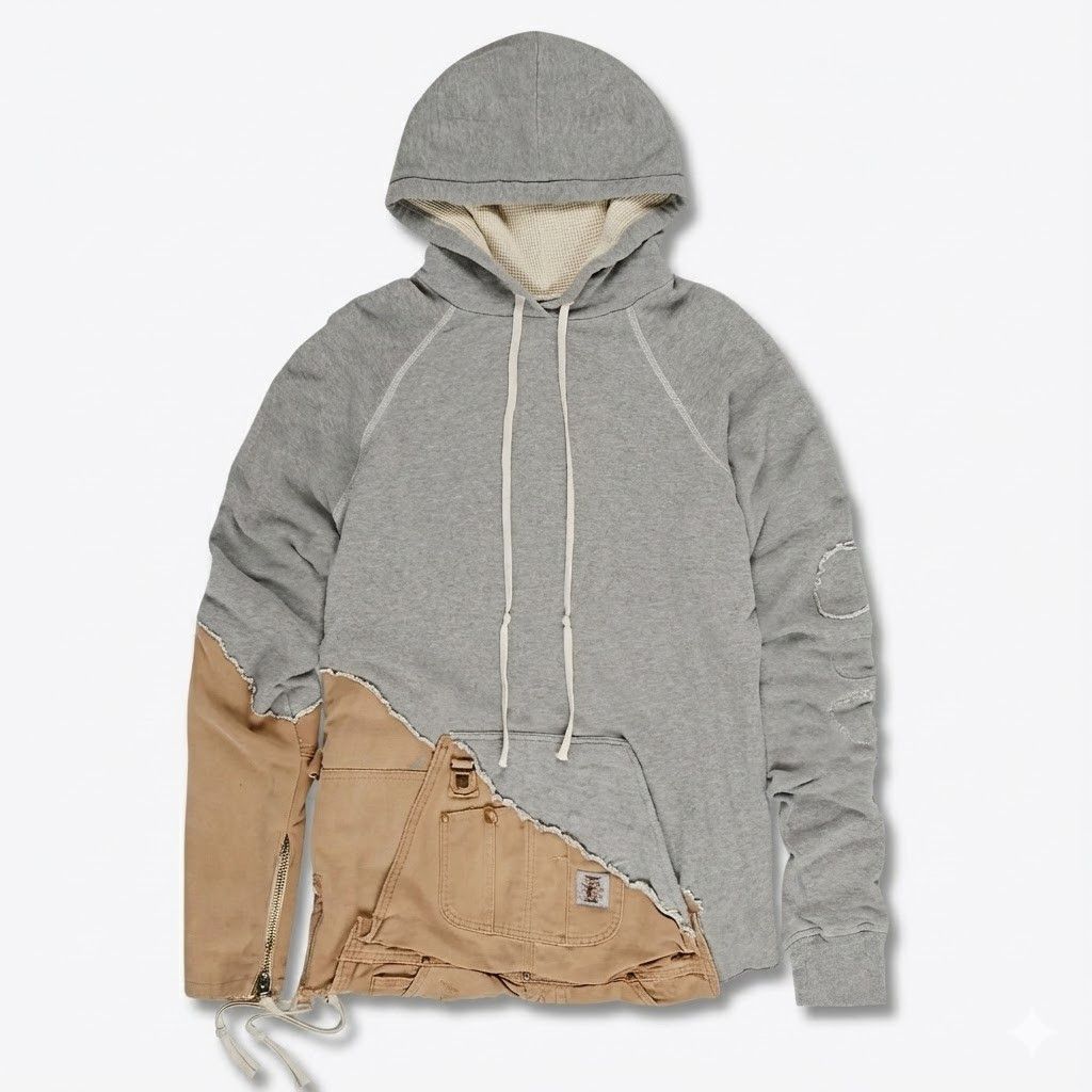 Greg Lauren Carhartt 50/50 hoodie Size US S / EU 44-46 / 1 - 1 Thumbnail