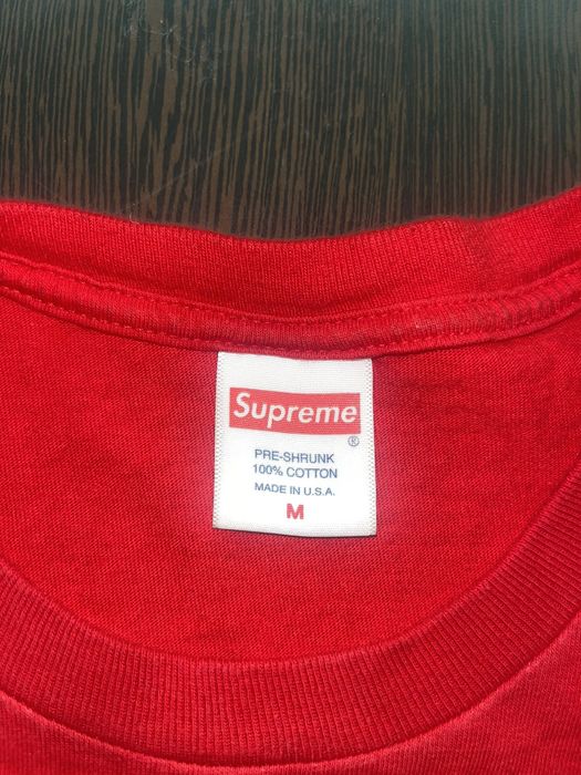 Supreme sailboat best sale tee red