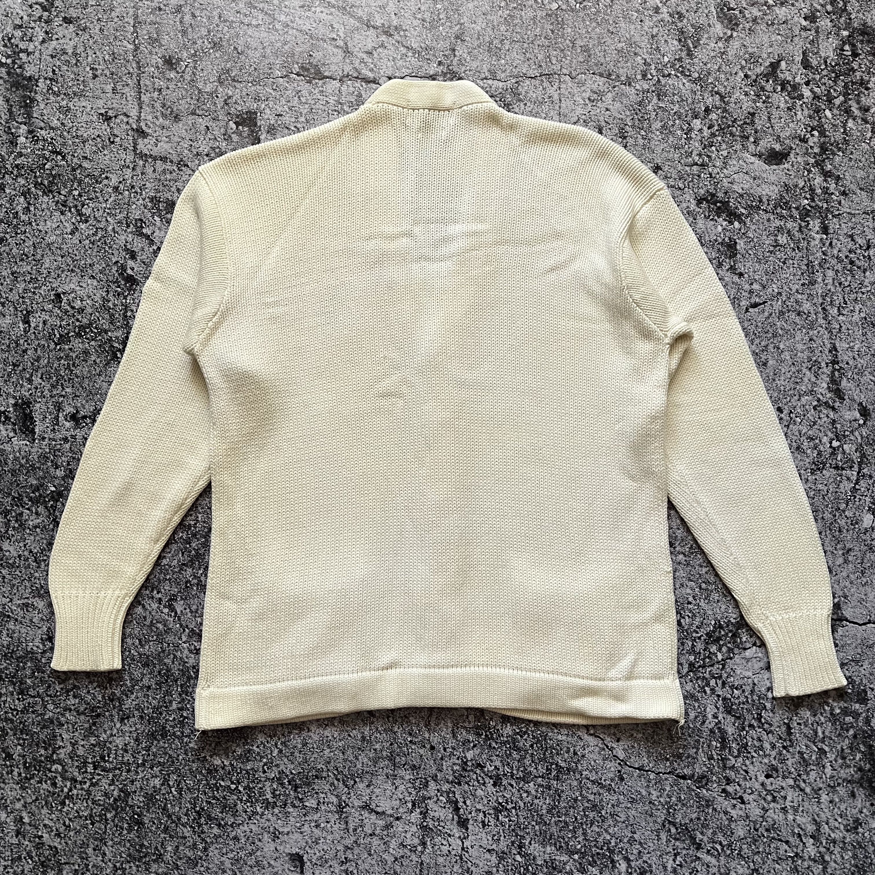 Polo Ralph Lauren Vintage 90s Polo Ralph Lauren Knitted Cardigan Logo Size L Size US L / EU 52-54 / 3 - 2 Thumbnail