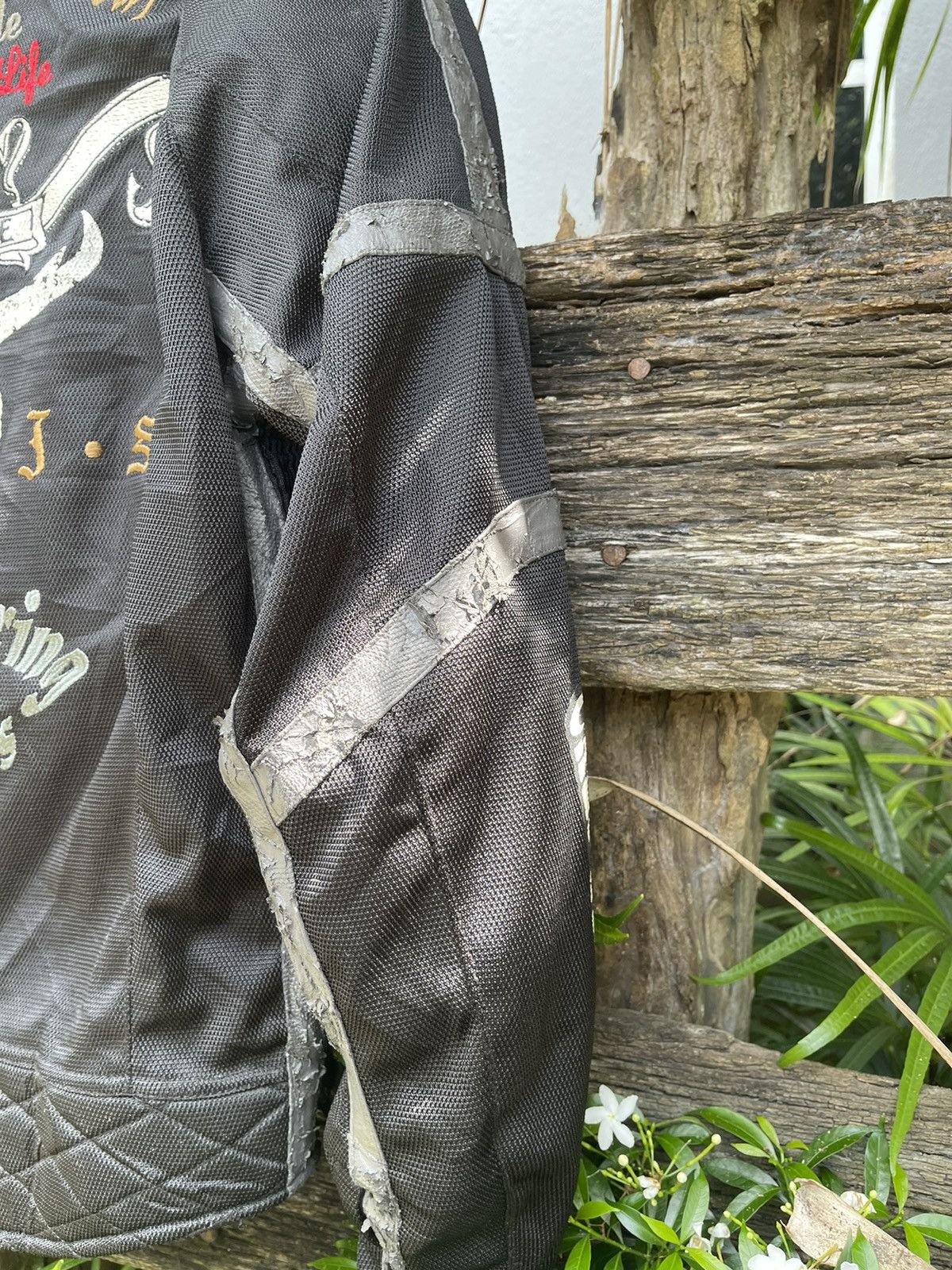Vintage The Rumble Mesh Motorcycle Jacket California State Design Size US M / EU 48-50 / 2 - 6 Thumbnail