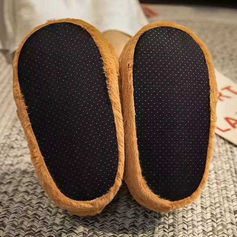 Designer × Japanese Brand Kawaii Capybara Cotton Plush slippers Size US 9 / EU 42 - 6 Thumbnail