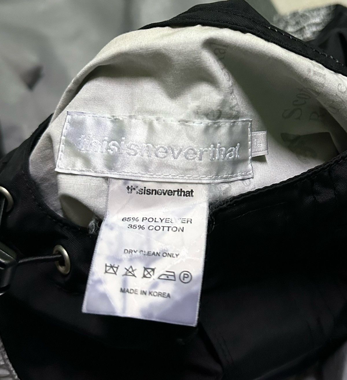 thisisneverthat Thisisneverthat anorak lightwash jacket hooded Size US L / EU 52-54 / 3 - 8 Thumbnail