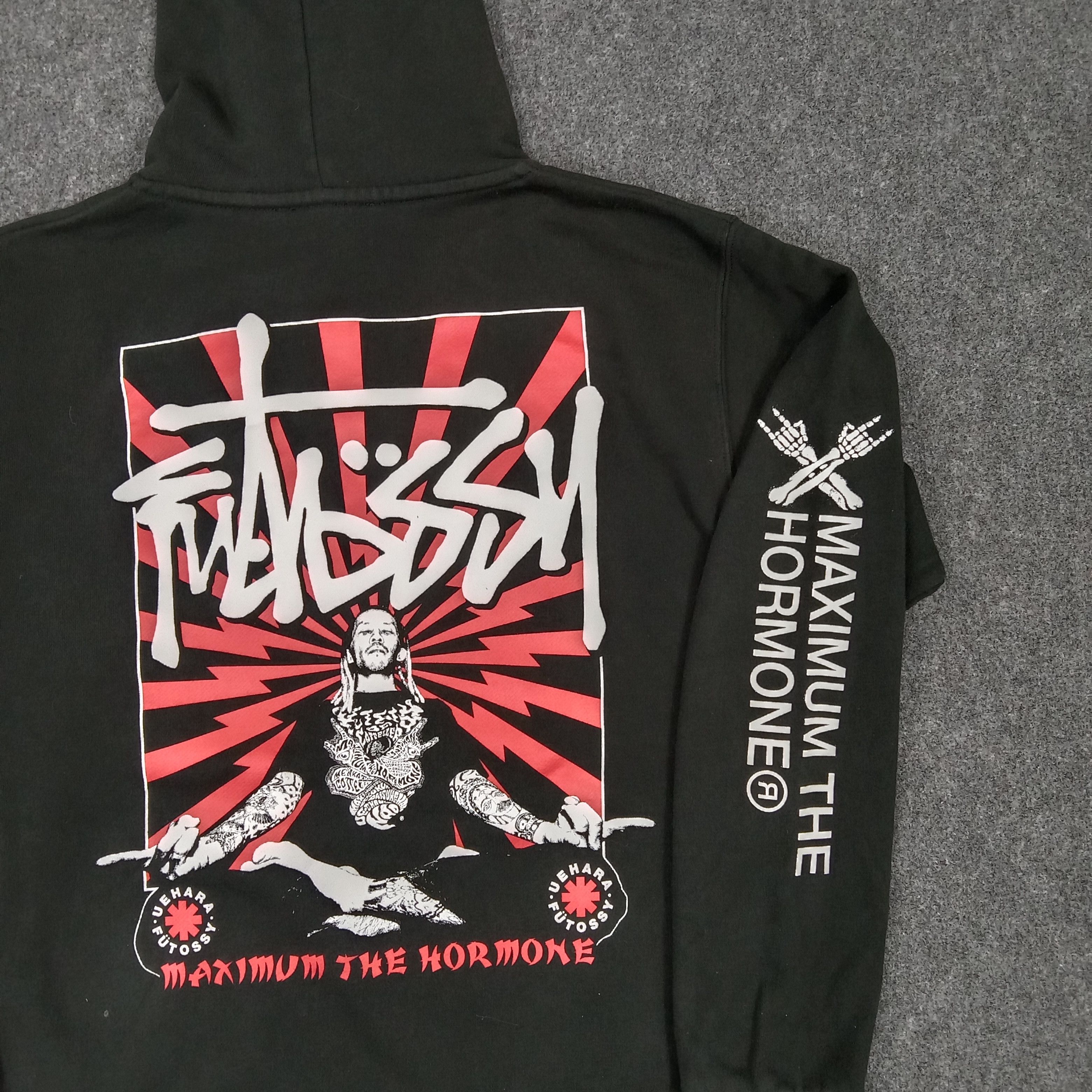 Band Tees × Japanese Brand × Vintage Maximum The Hormone Japan Band Parody Stussy Hoodies Size US M / EU 48-50 / 2 - 2 Thumbnail