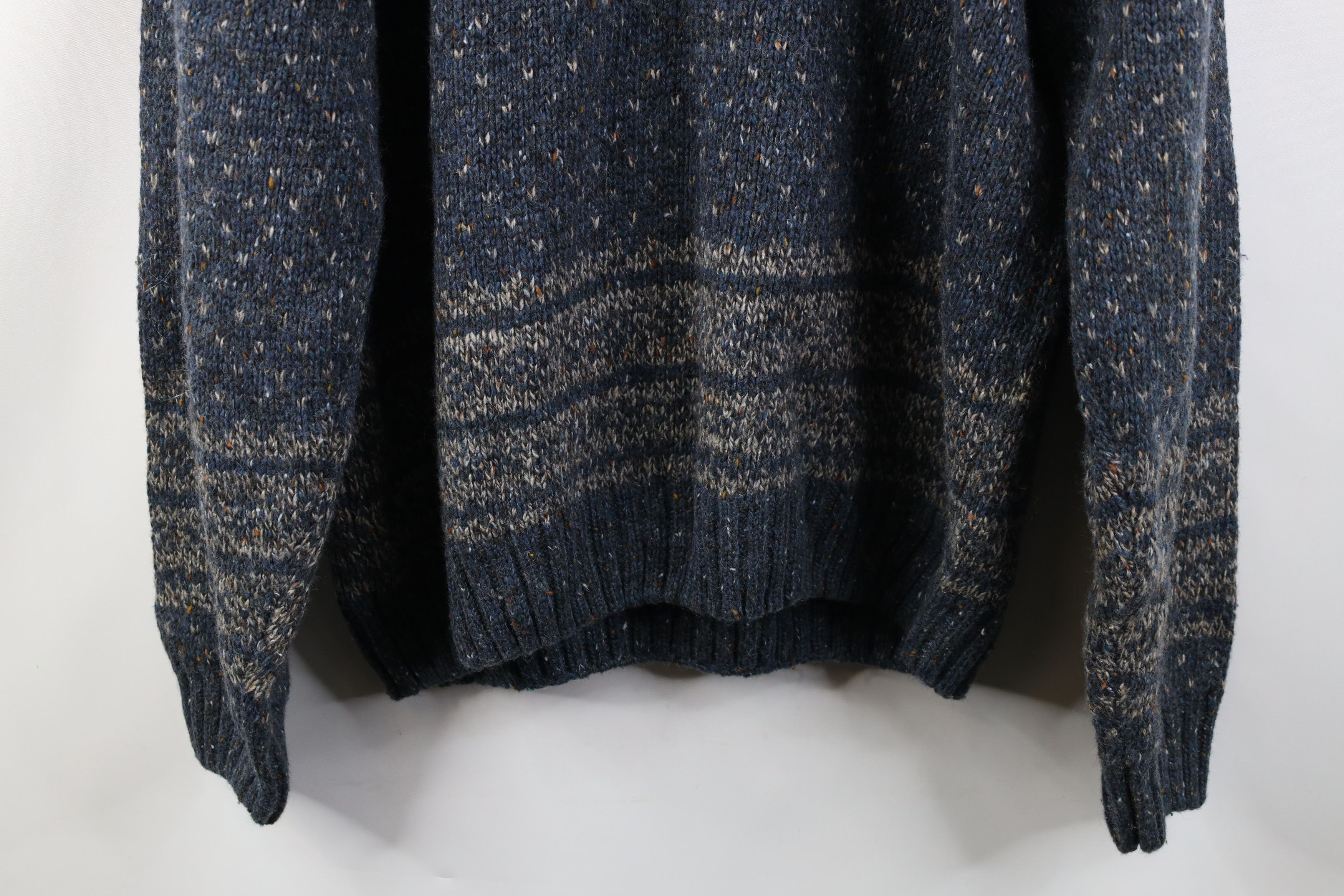 Vintage Vintage 90s Streetwear Fair Isle Wool Blend Knit Sweater Size US XL / EU 56 / 4 - 10 Thumbnail