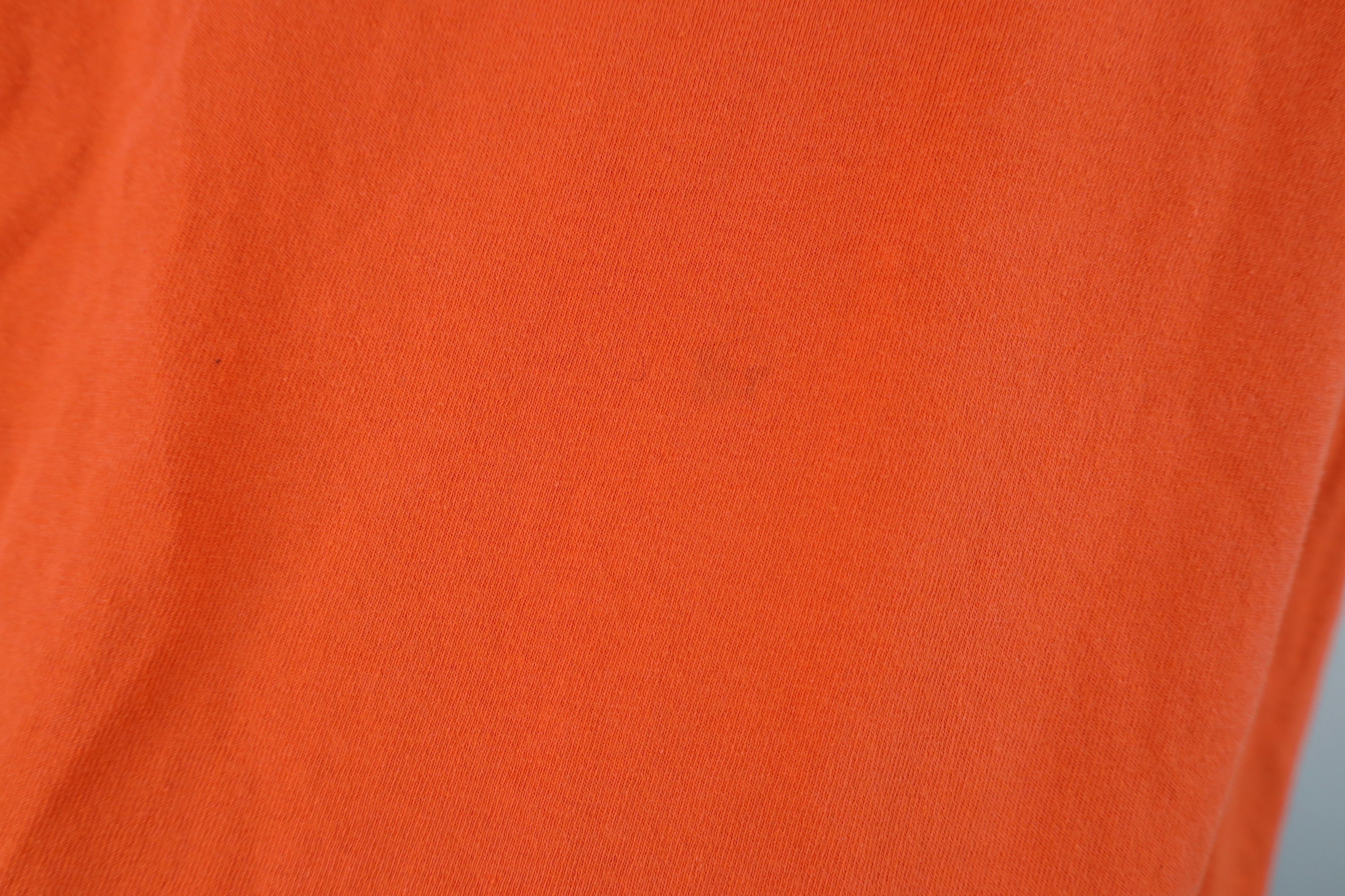 Adidas Vintage Y2K Adidas Spell Out Short Sleeve T-Shirt Orange Size US L / EU 52-54 / 3 - 10 Thumbnail
