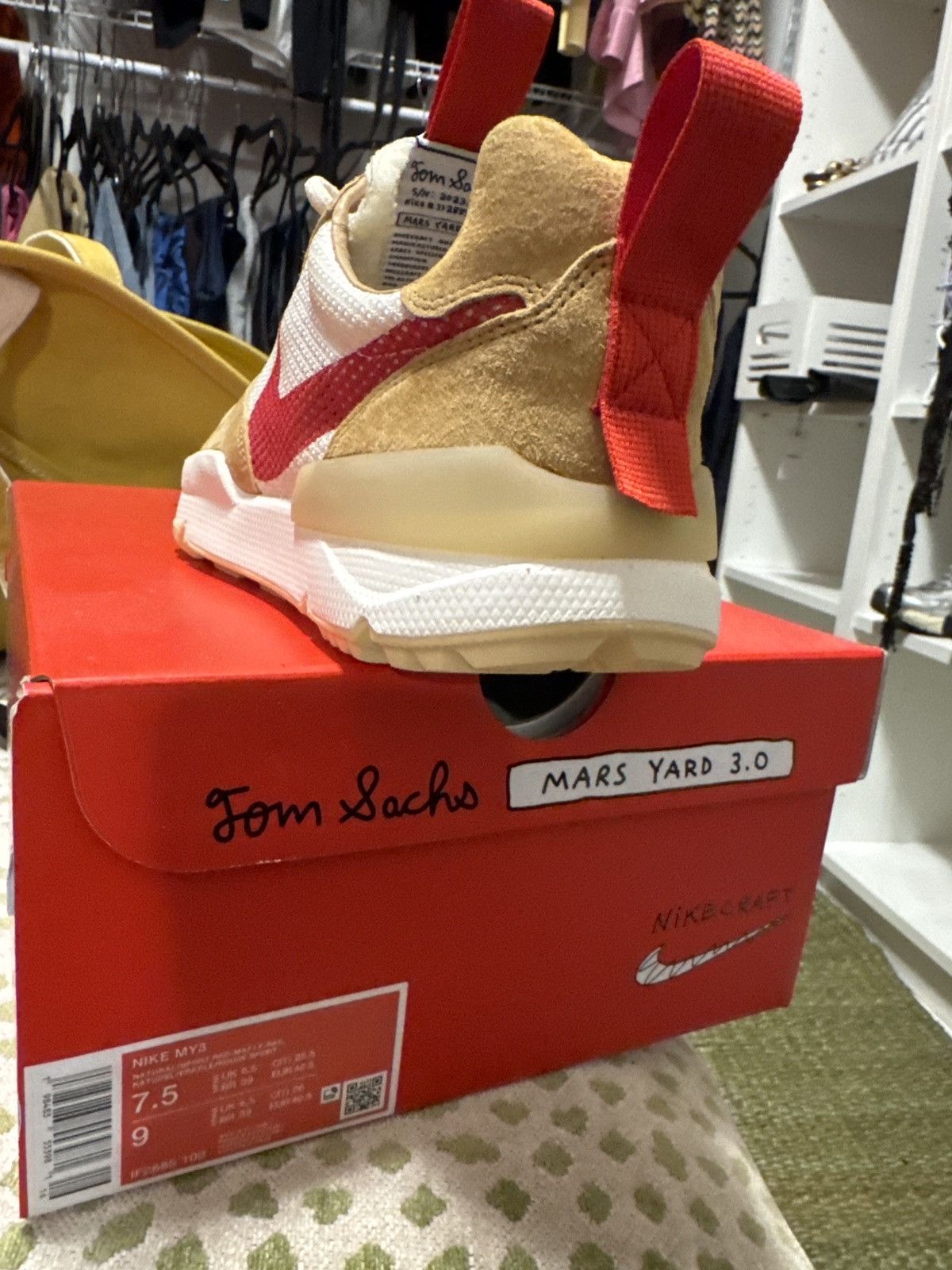 Nike × Tom Sachs Nike Mars Yard 3.0 Size US 9 / IT 39 - 7 Thumbnail