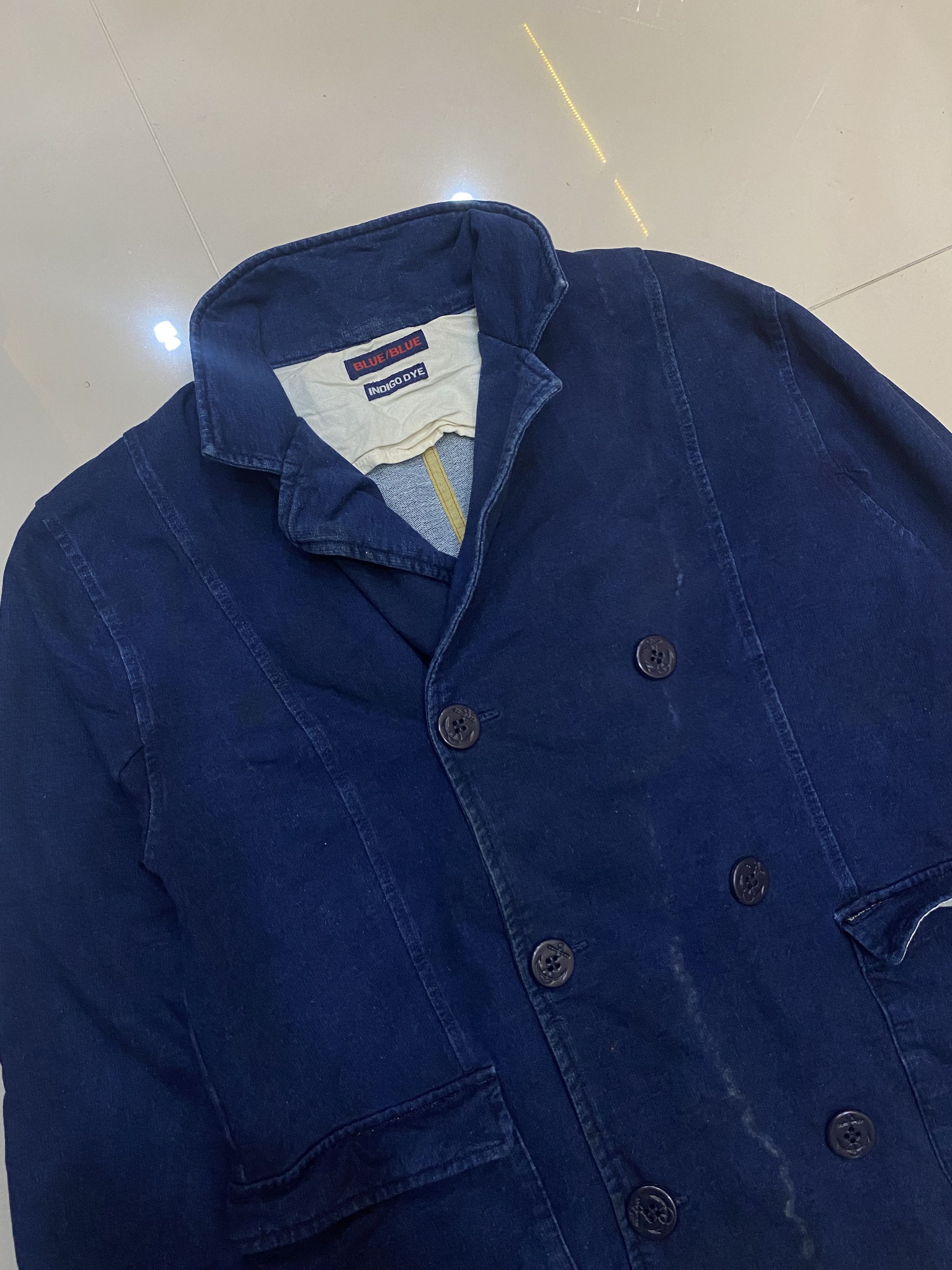 Blue Blue Japan × Japanese Brand Blue blue japan core denim Size US L / EU 52-54 / 3 - 2 Thumbnail