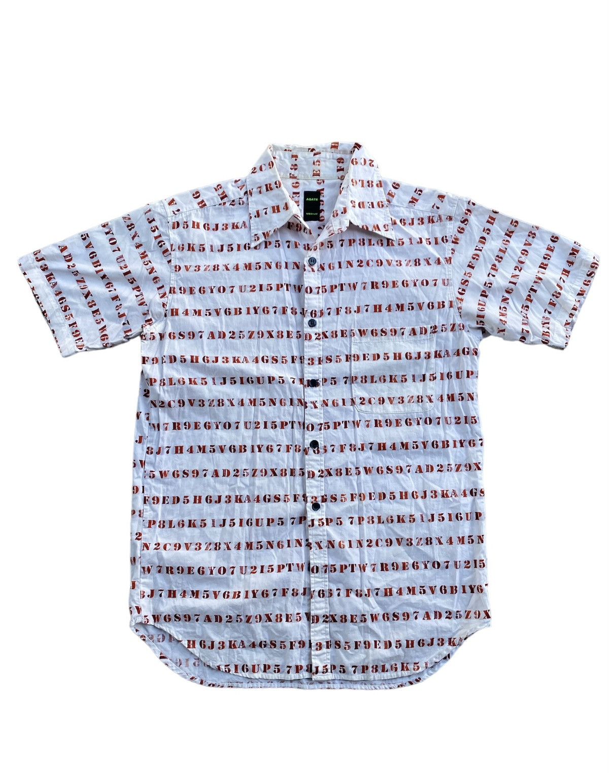 Japanese Brand Agate Japan Numeric Prisoners print Size US M / EU 48-50 / 2 - 1 Thumbnail