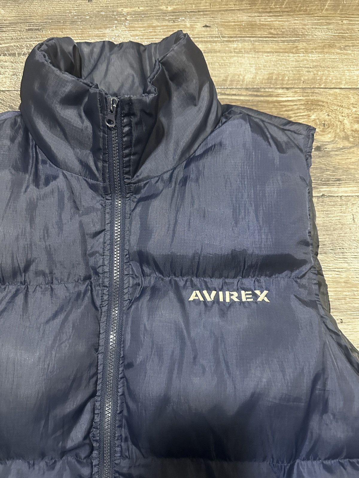 Avirex Avirex Navy Puffer Vest Size US L / EU 52-54 / 3 - 2 Thumbnail