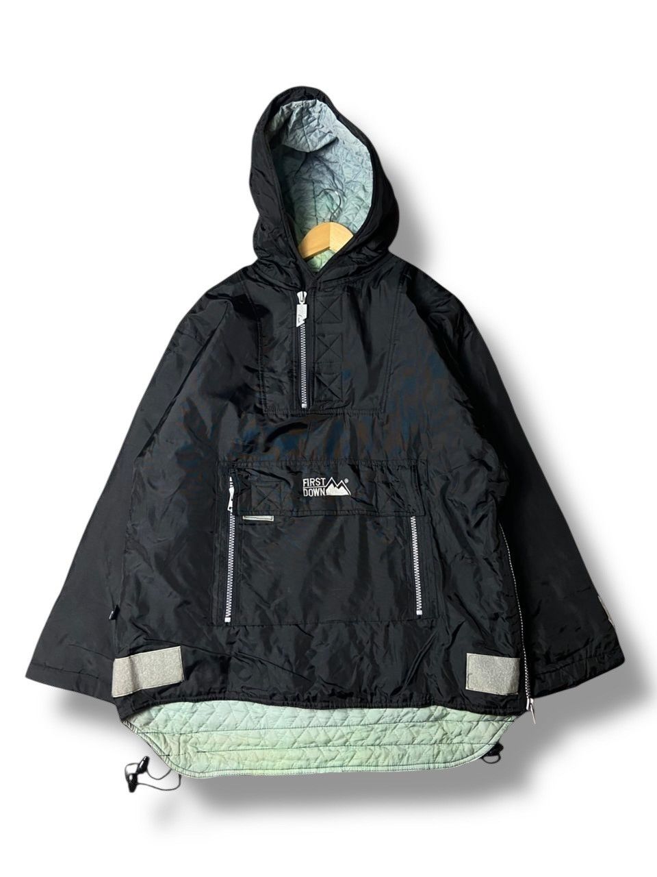 Japanese Brand First Down Techno Street Wear Hooded Jacket (149) Size US M / EU 48-50 / 2 - 1 Thumbnail