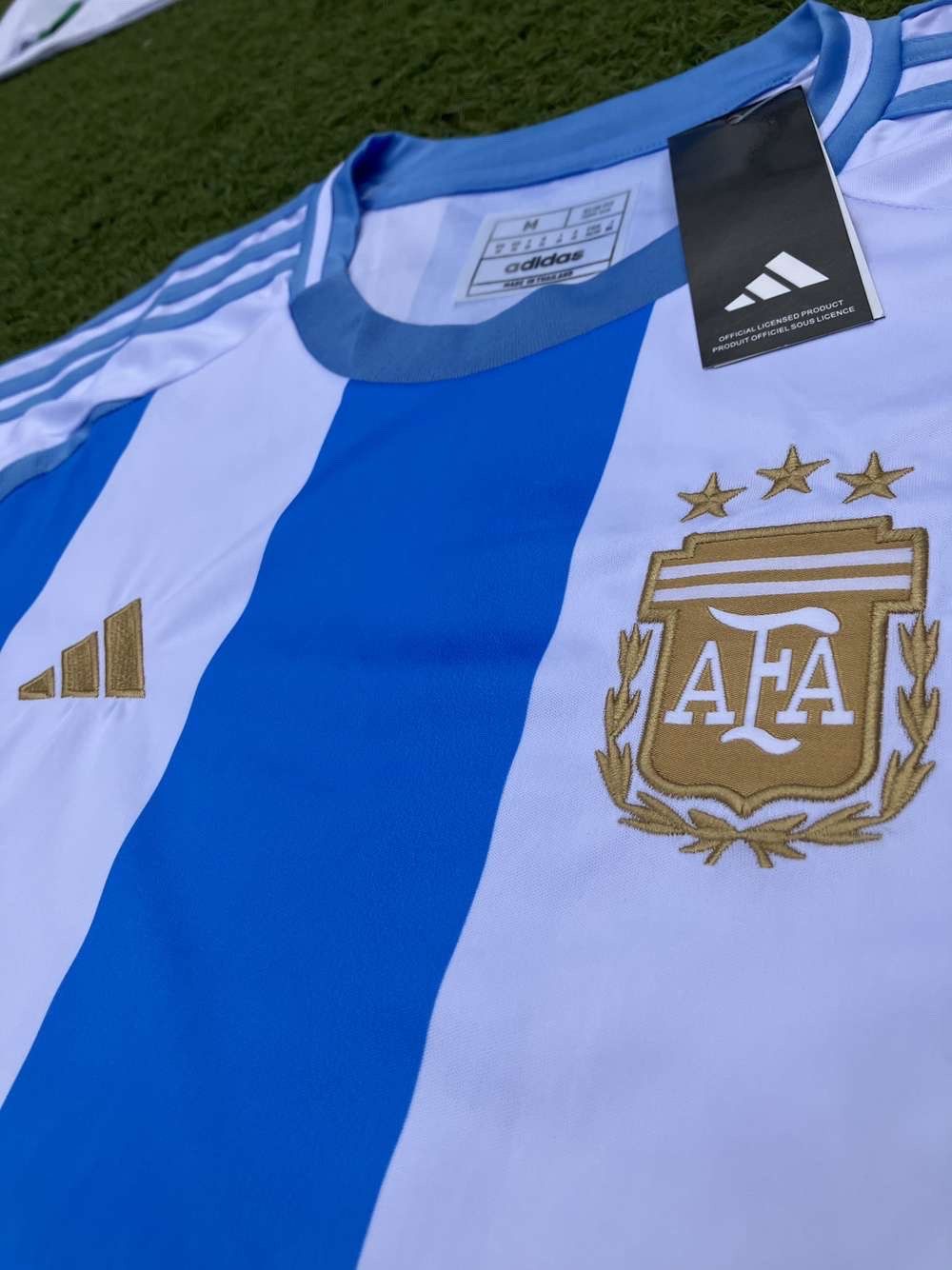 Adidas Argentina football jersey Size US M / EU 48-50 / 2 - 2 Thumbnail