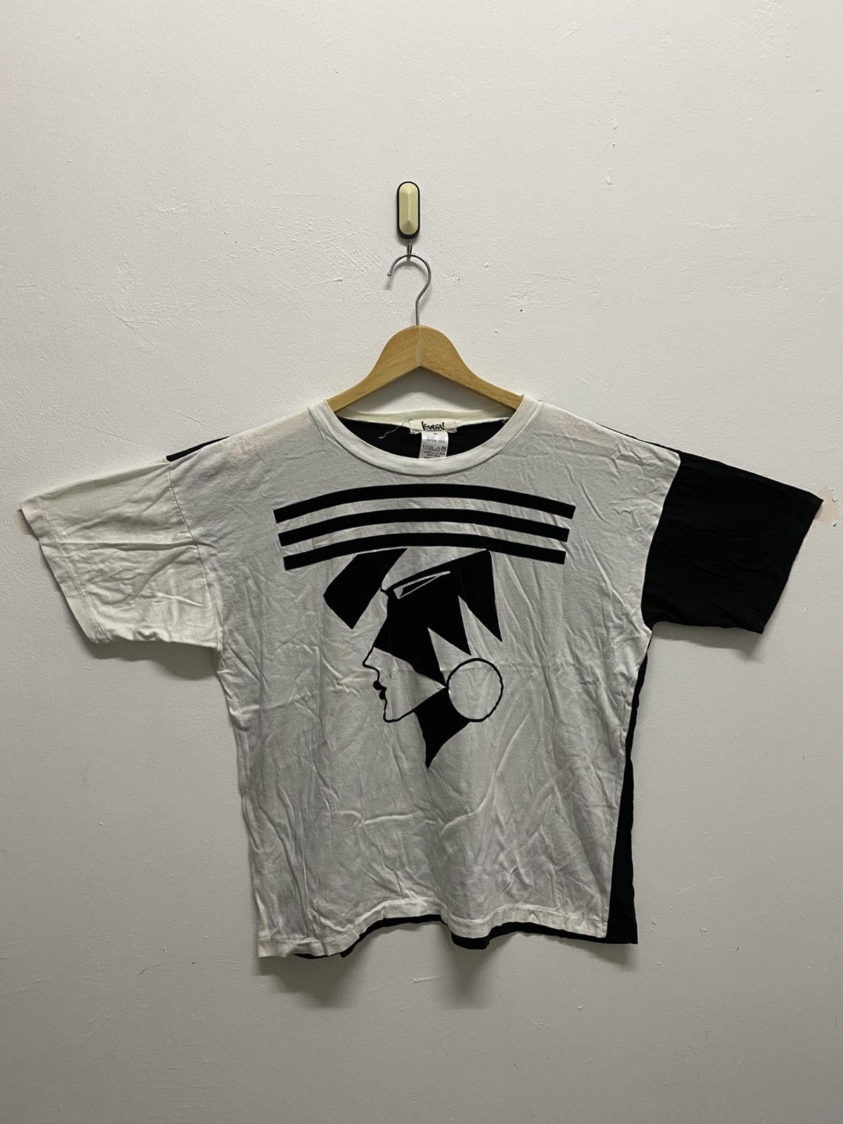 Kansai Yamamoto Vintage Kansai Yamamoto Eagle Girl Designer Shirt Size US M / EU 48-50 / 2 - 2 Thumbnail