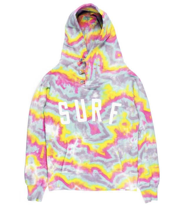 Kapital Psychedelic tie dye surf hoodie Grailed