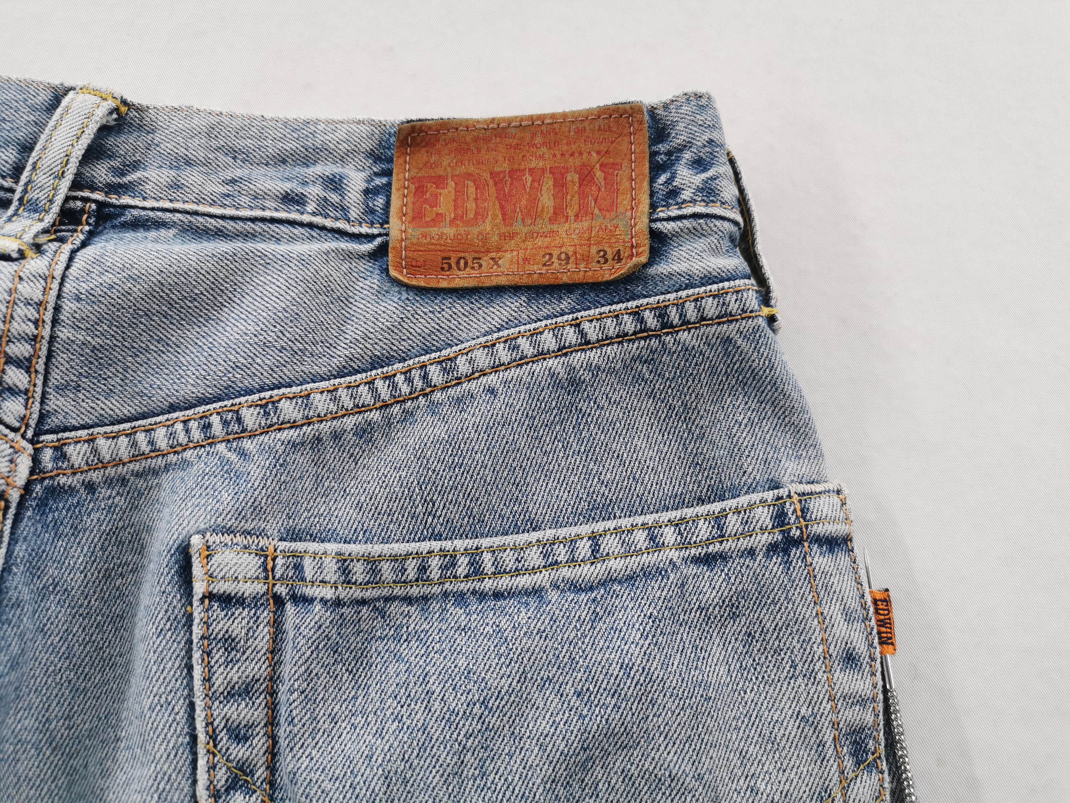Edwin Distressed Edwin Lot 505X Selvedge Denim Made In Japan Size US 26 / EU 42 - 6 Thumbnail