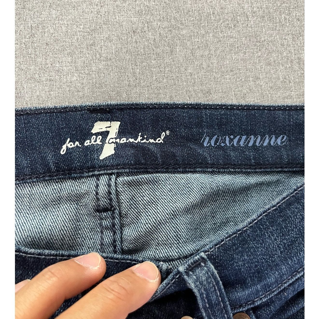 7 For All Mankind 7 For All Mankind Women's Roxanne Ankle Skinny Jeans sz 25 Size 25" / US 0 / IT 36 - 3 Thumbnail