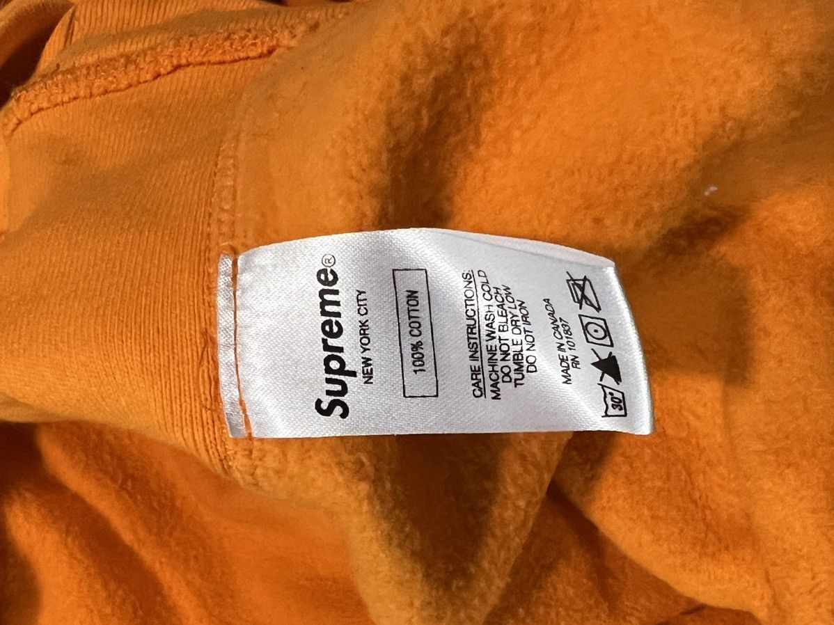 Supreme SUPREME arch logo hoodie orange Size US M / EU 48-50 / 2 - 4 Thumbnail
