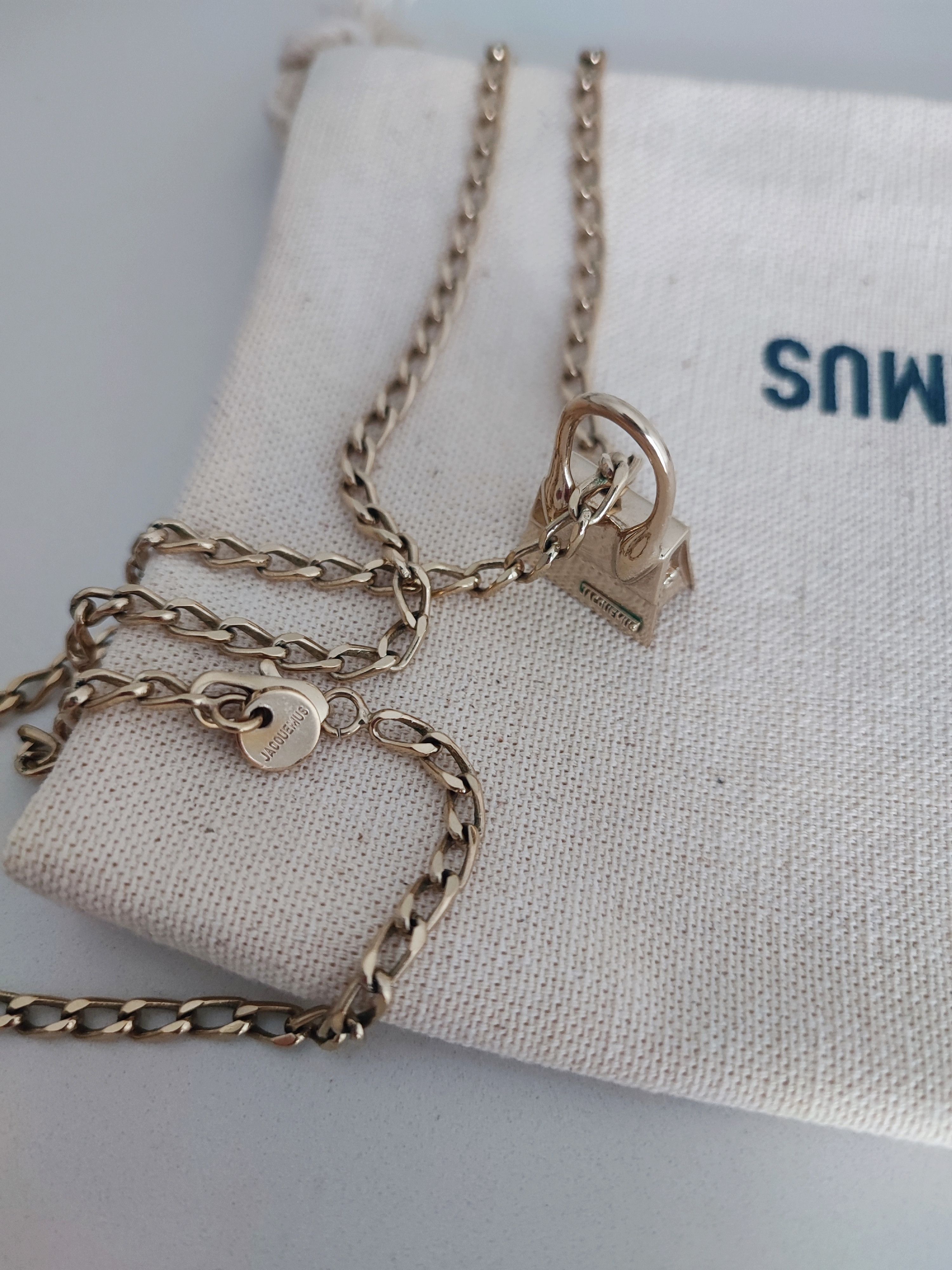 Jacquemus jacquemus le Chiquito Golden necklace Size ONE SIZE - 2 Thumbnail
