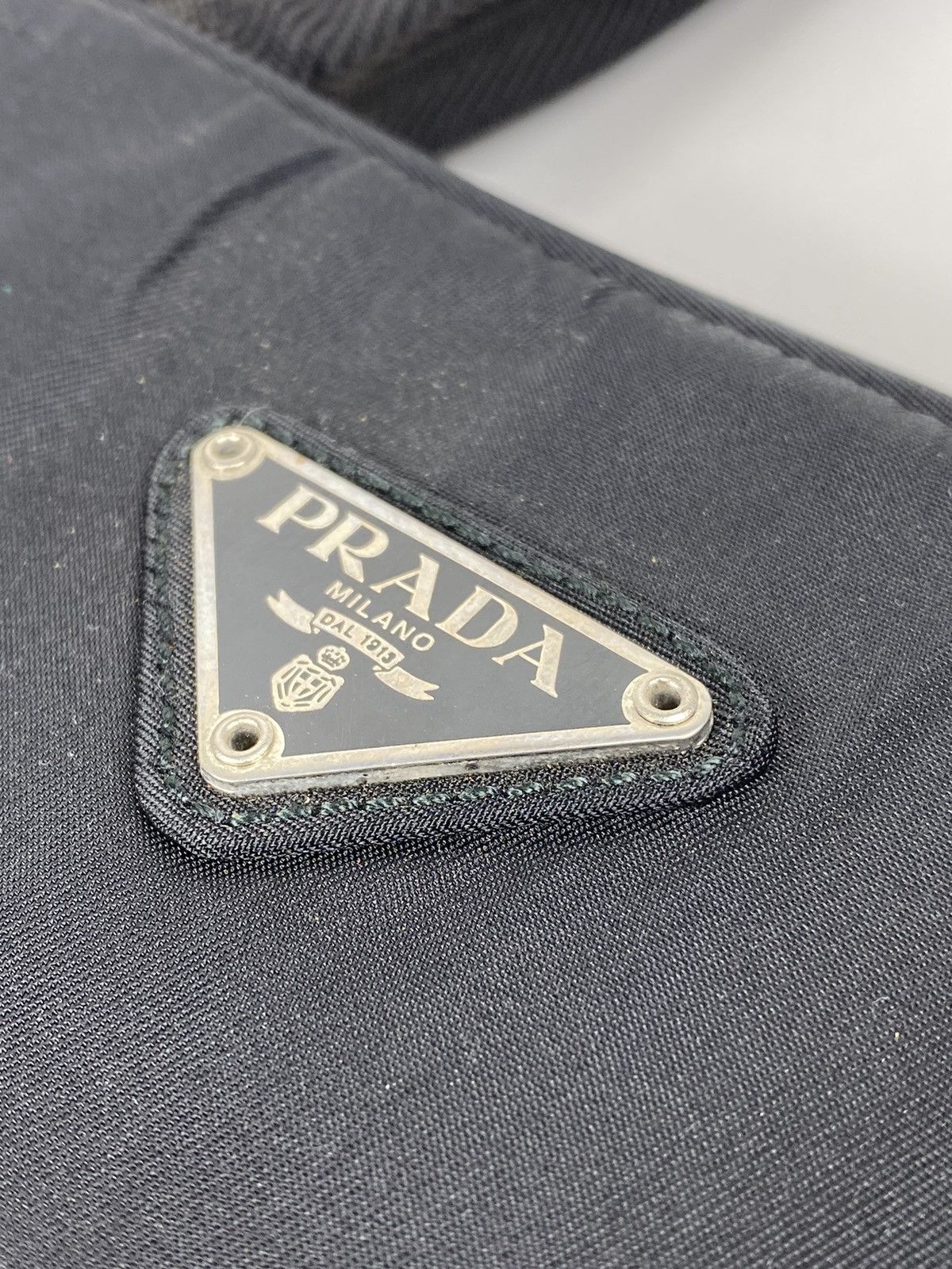 Prada Prada Tessuto Nero Nylon Shoulder Bag Size ONE SIZE - 6 Thumbnail