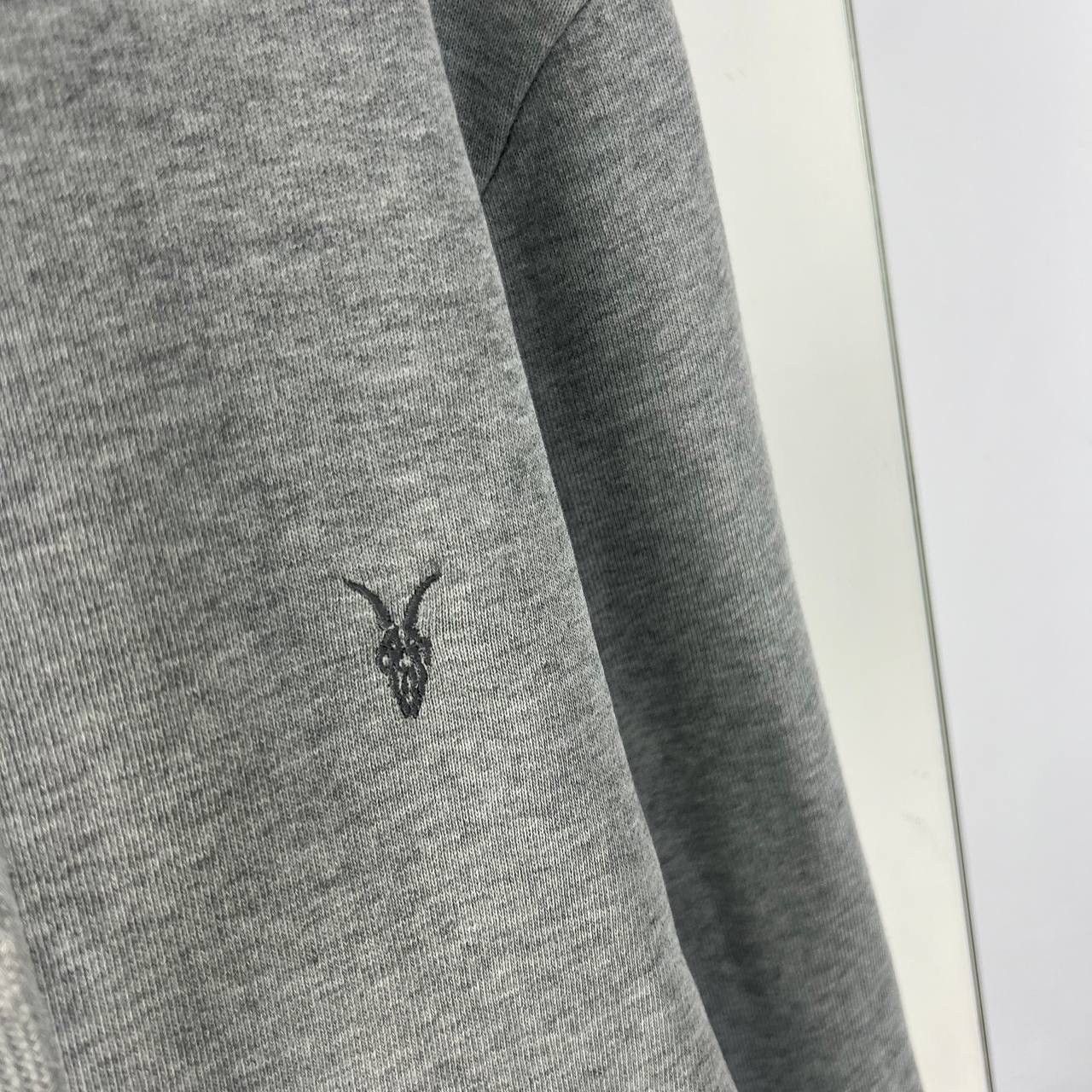 Allsaints Luxury AllSaints Mini Logo Zip Up Oversized Hoodie Size US L / EU 52-54 / 3 - 3 Thumbnail