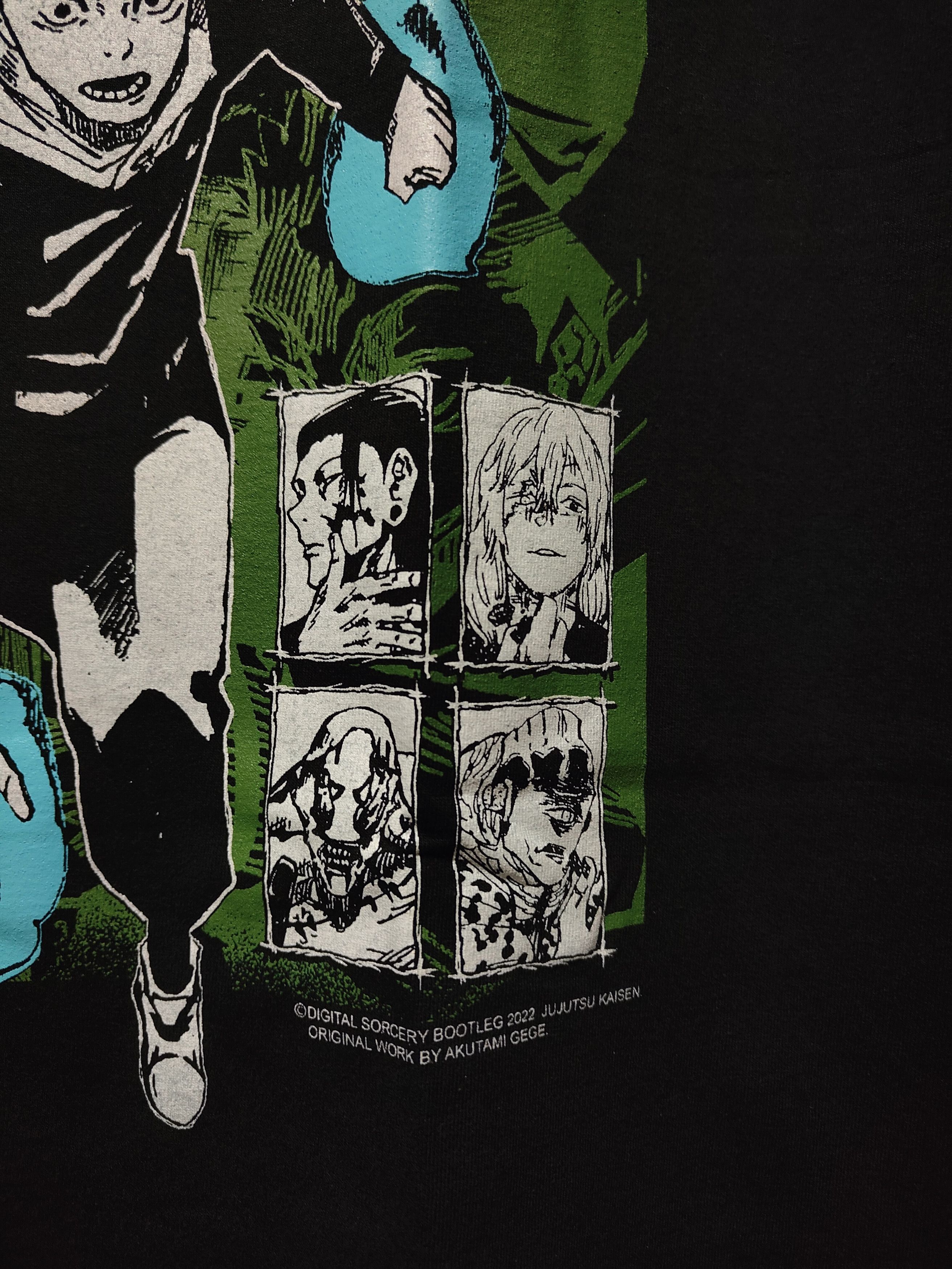 Anime Jujutsu Kaisen Trio Yuji, Kugisaki, Megumi T-shirt Size US XL / EU 56 / 4 - 3 Thumbnail
