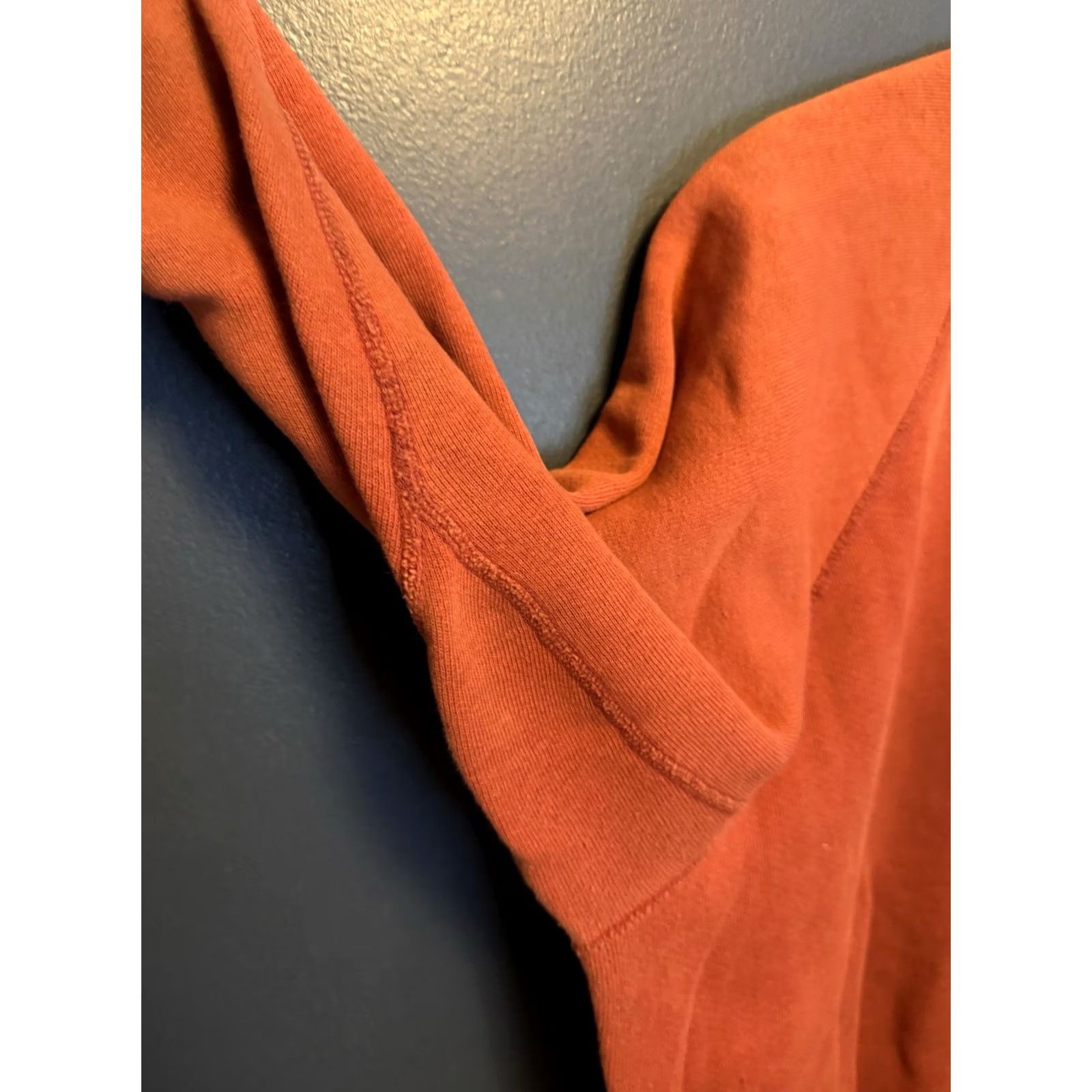 Vintage VINTAGE Orange Cotton Sweatshirt Men XL Pullover 60’s Freedom Stitch Size US XL / EU 56 / 4 - 6 Thumbnail