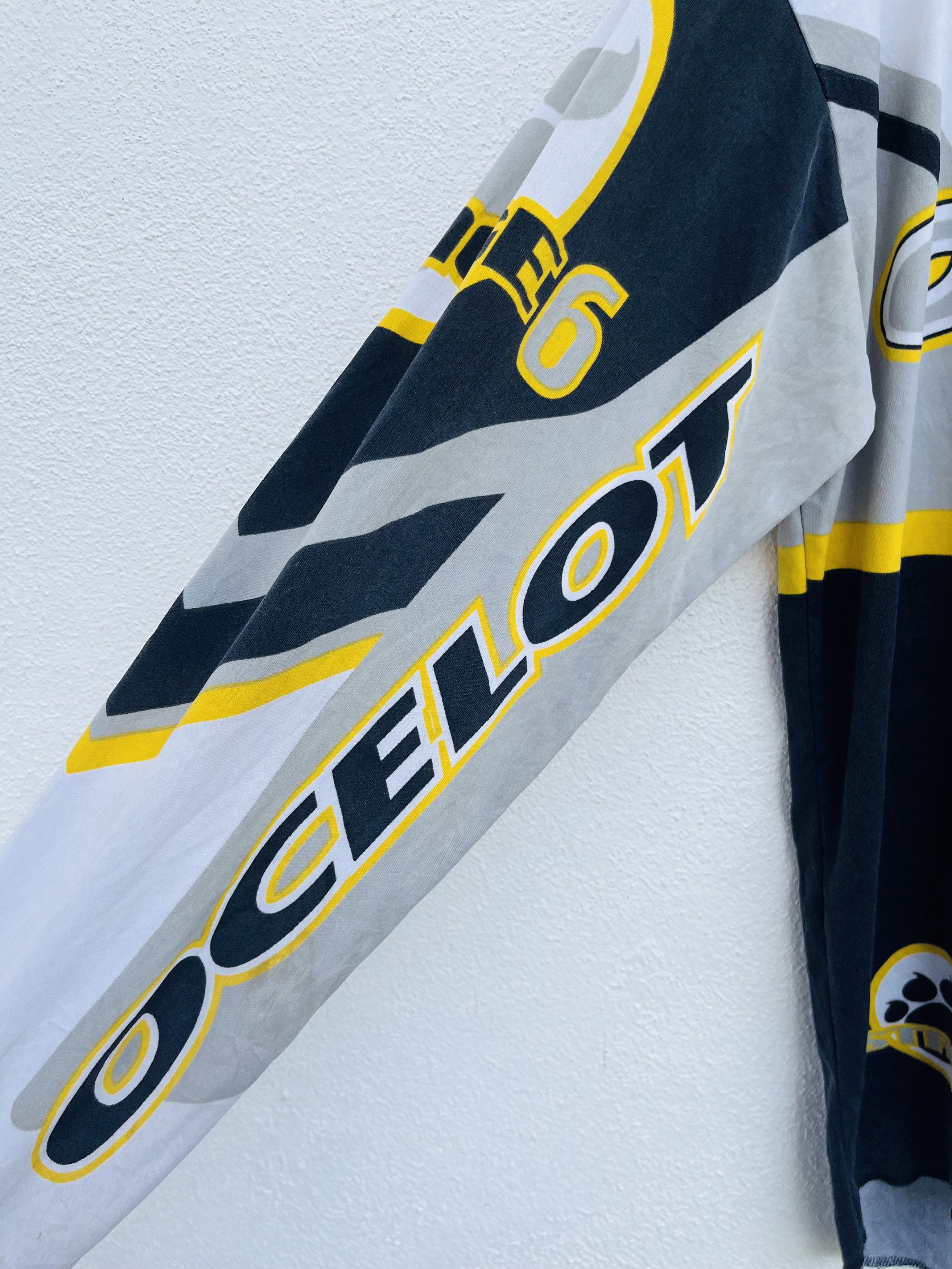 Japanese Brand Vintage Ocelot Stage 6 Motorcross Outdoor Shirt Size US L / EU 52-54 / 3 - 6 Thumbnail