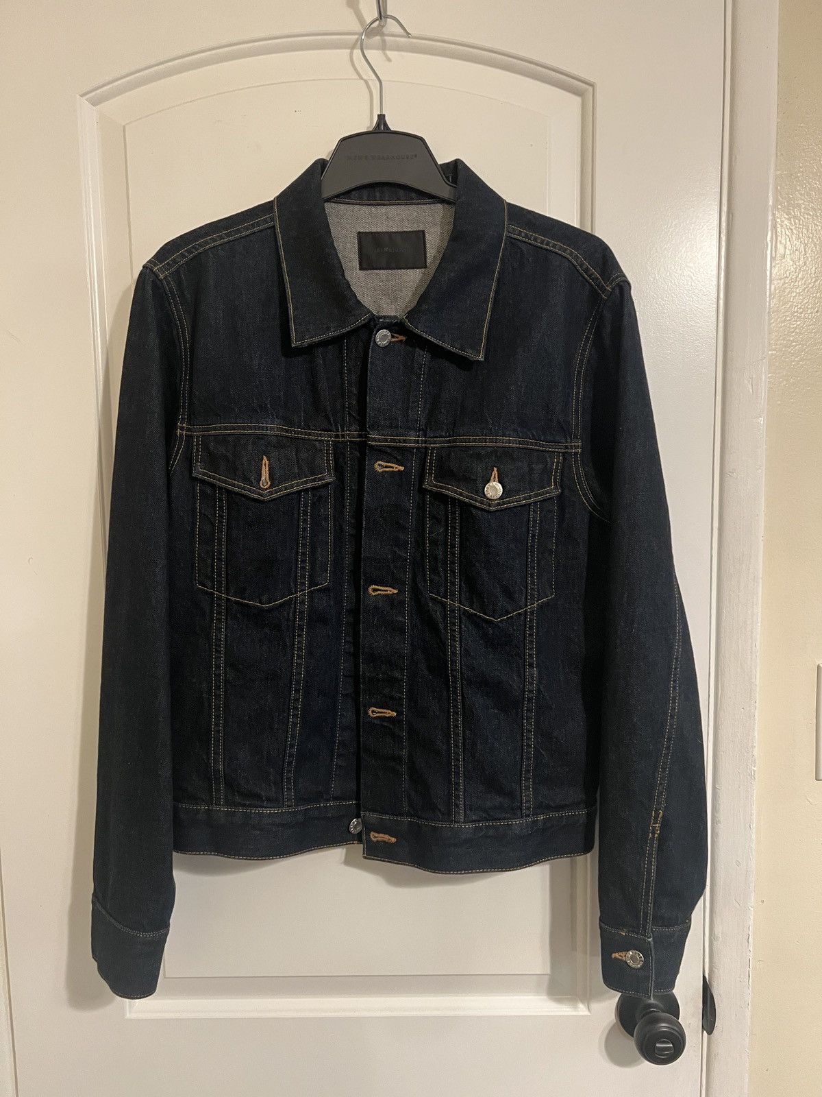Helmut Lang Helmut Lang Denim Trucker Jacket Size US M / EU 48-50 / 2 - 1 Thumbnail