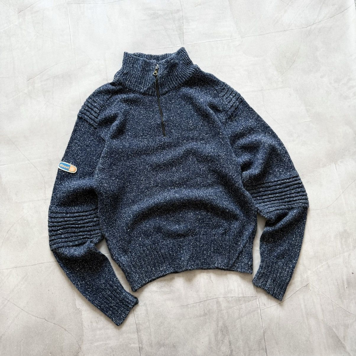 Diesel 80s DIESEL Vintage Knit Archive Sweater Sweatshirt Size US L / EU 52-54 / 3 - 1 Thumbnail