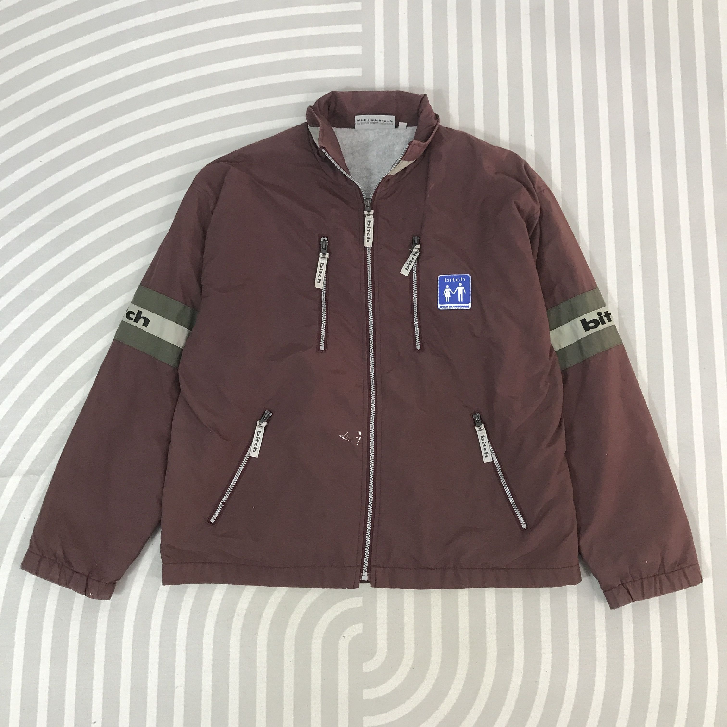 Japanese Brand Vintage Bitch Skateboards Jacket Size US M / EU 48-50 / 2 - 1 Thumbnail