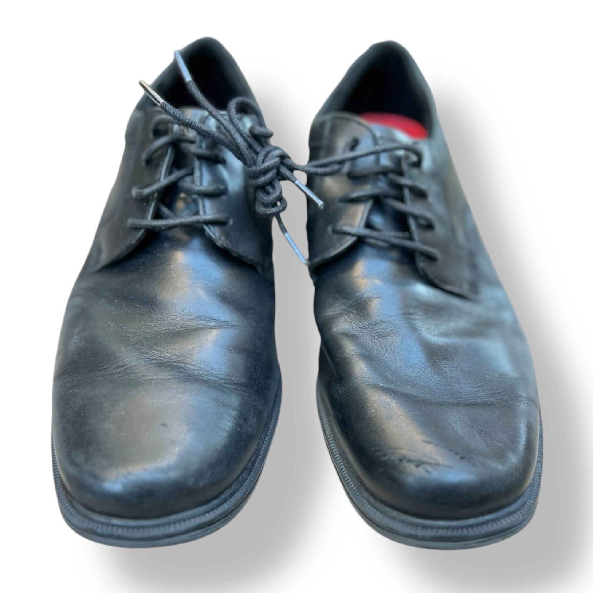 Rockport Mens Rockport Black Leather Oxford Shoes Size 8.5 Made In In Size US 8.5 / EU 41-42 - 4 Thumbnail