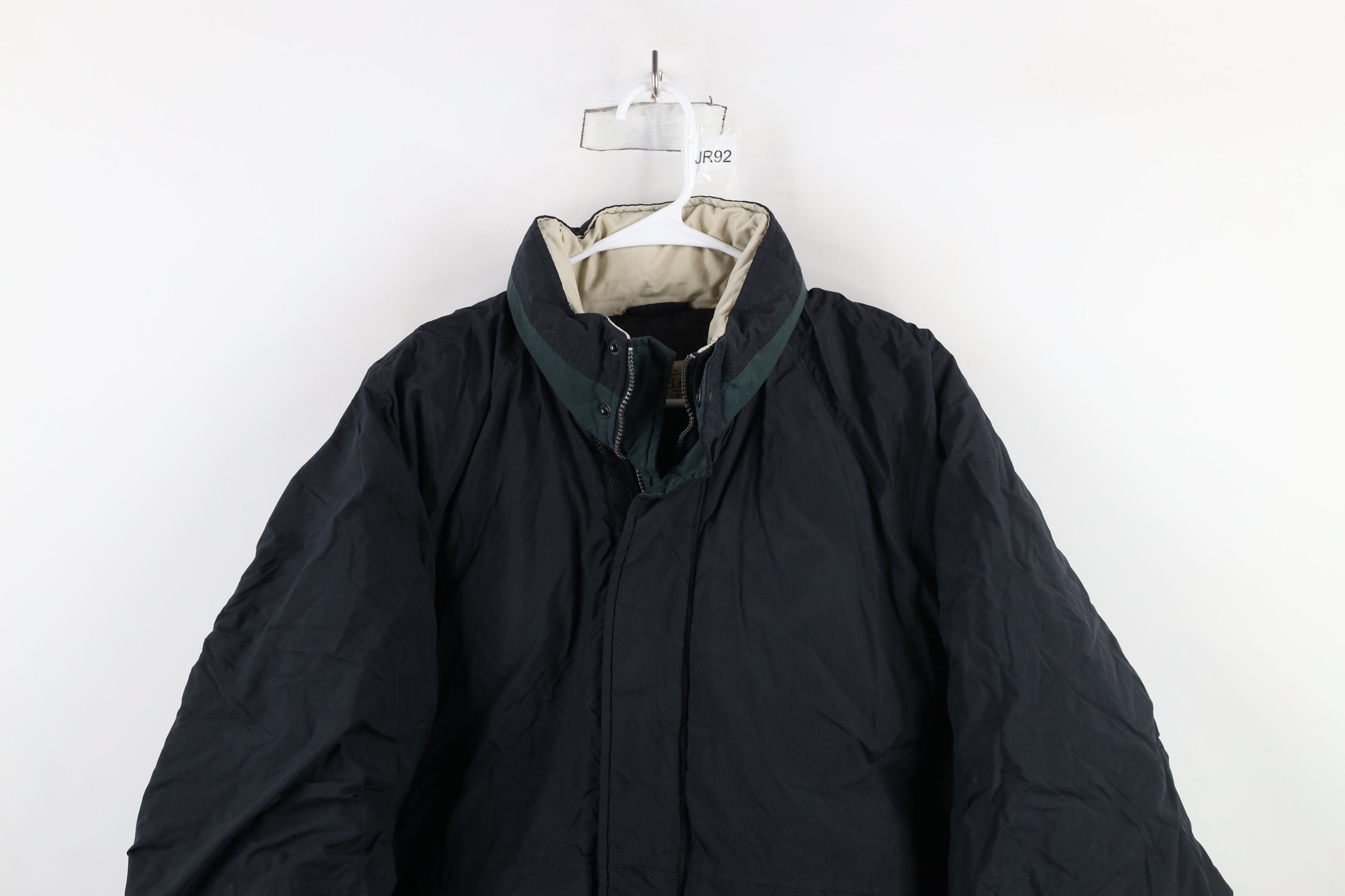 Vintage Vintage 90s Streetwear Down Insulated Puffer Jacket Black Size US L / EU 52-54 / 3 - 2 Thumbnail