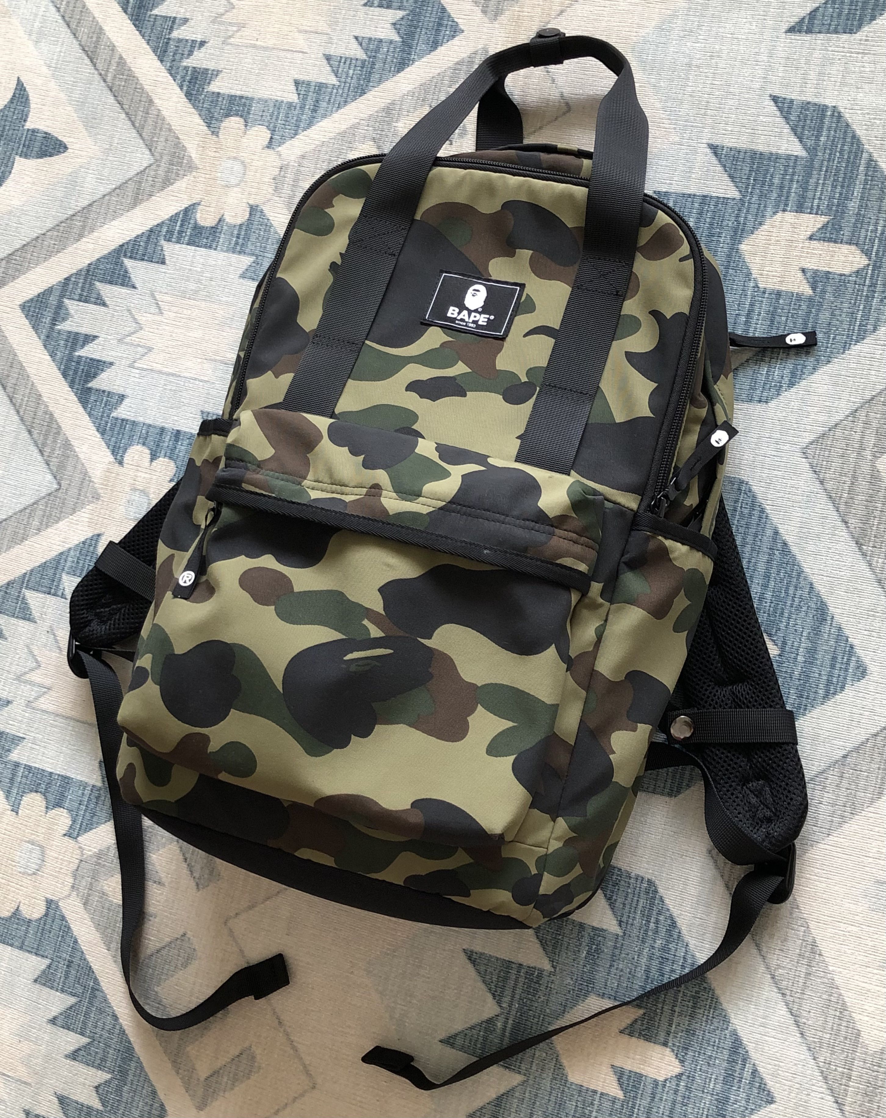 Bape 1ST CAMO BACKPACK Size ONE SIZE - 3 Thumbnail