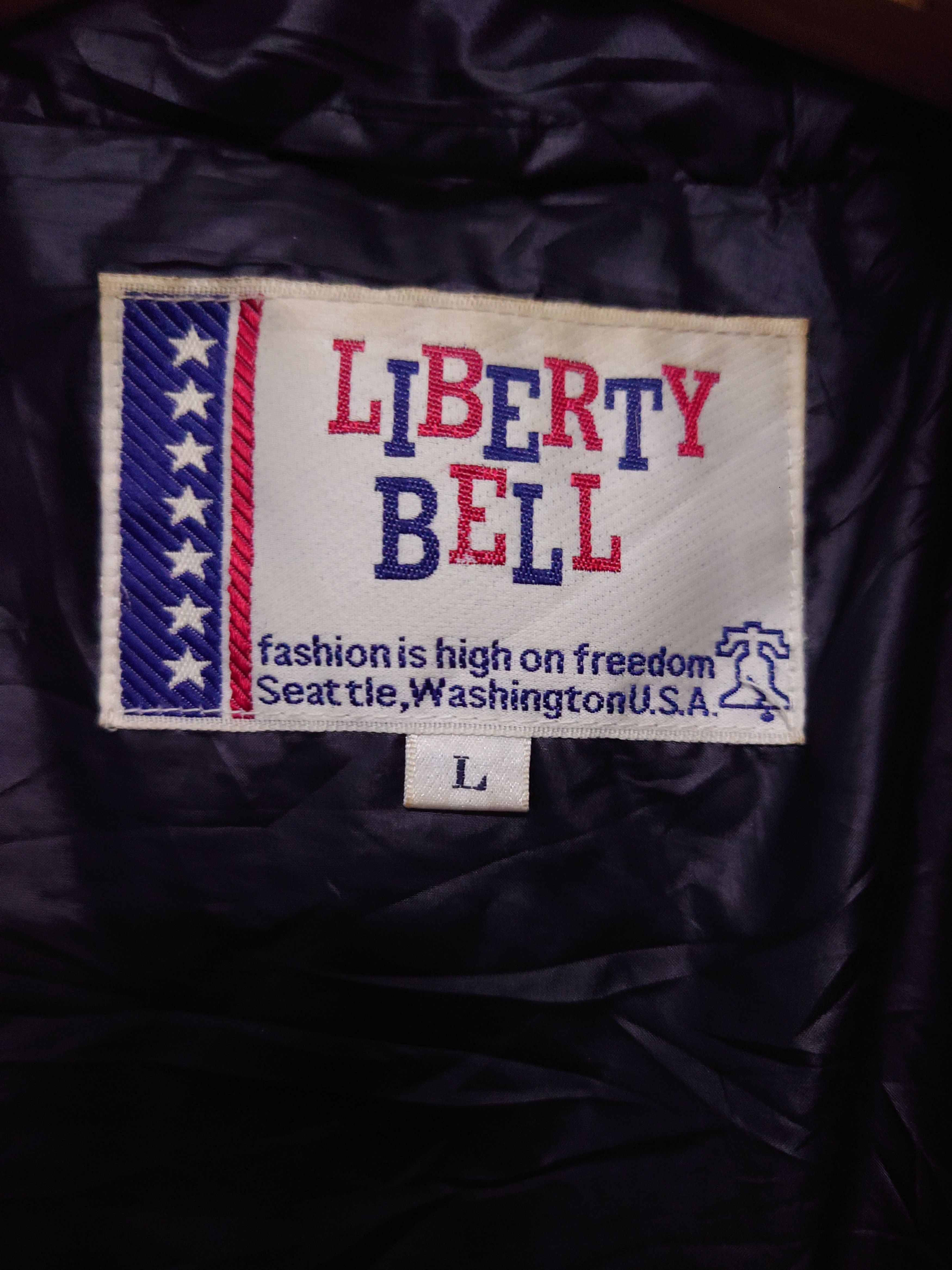 Liberty Vintage Liberty Bell Seattle Puffer Jacket Red Size US L / EU 52-54 / 3 - 3 Thumbnail