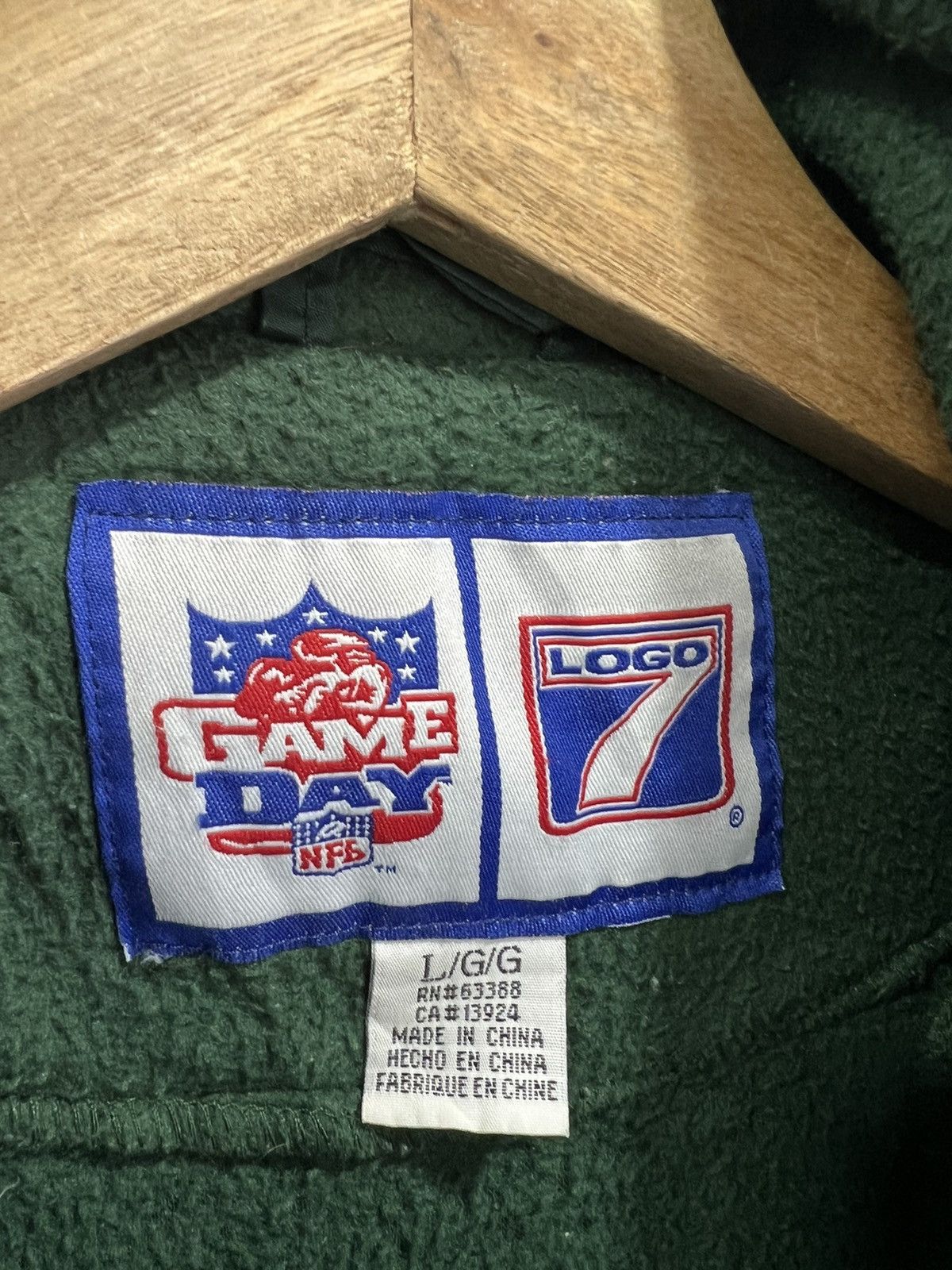 Vintage Vintage Green Bay Packers Fleece Sweater nfl football Size US L / EU 52-54 / 3 - 3 Thumbnail