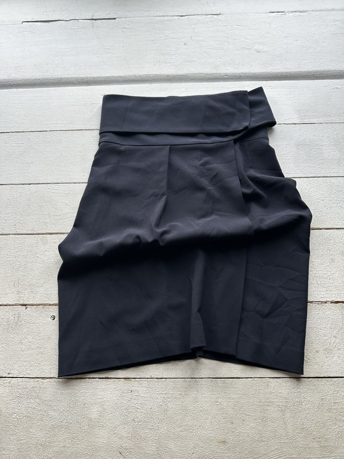 Armani 🚨 ARMANI COLLEZIONI RARE Skirt WMN dark blue Ladies LUXURY Size 27" / US 4 / IT 40 - 1 Thumbnail