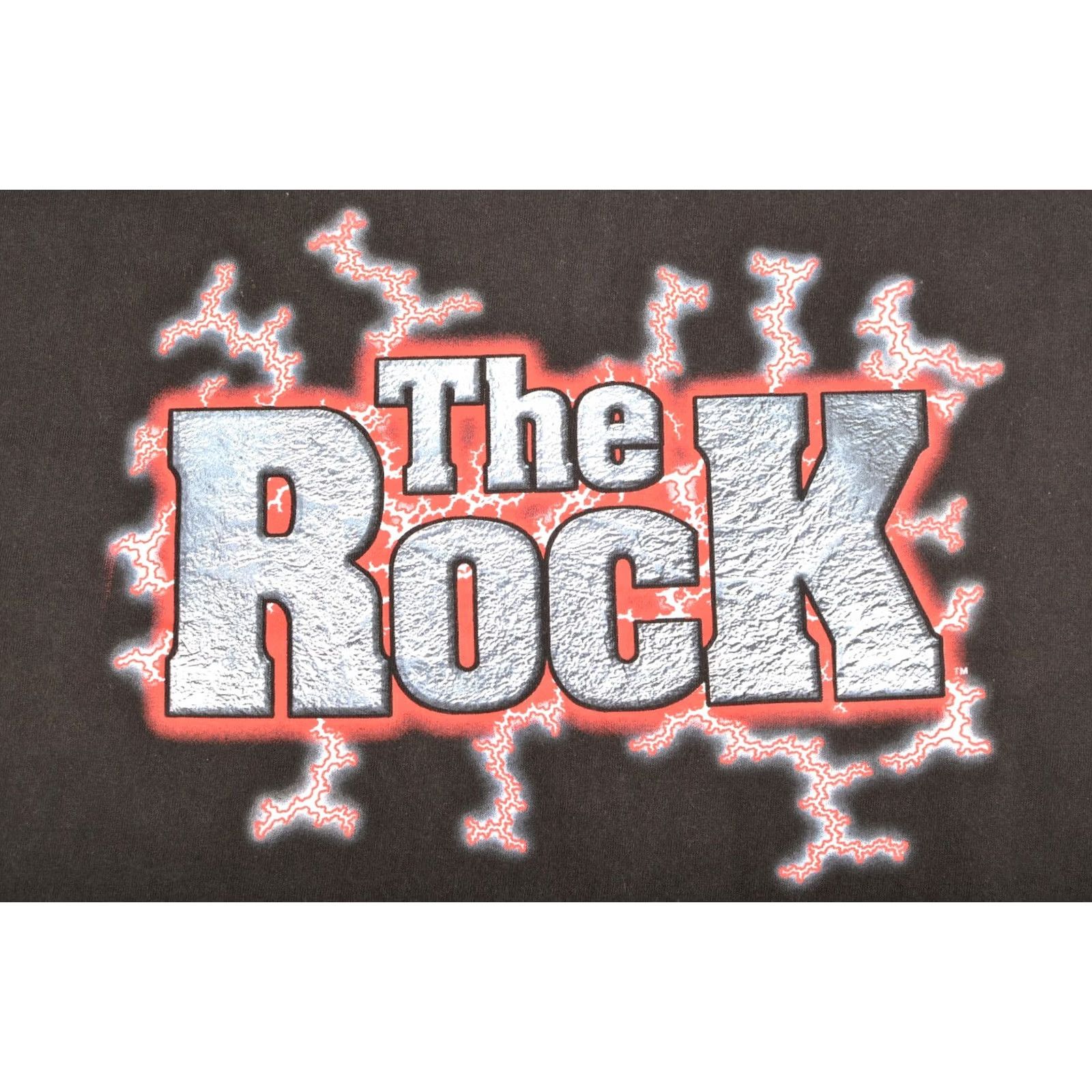 Vintage WWF The Rock The Most Electrifying Man VTG 1998 Wrestling T-Shirt Made in USA L Black Mens USA 1990s T-Shirt Size US L / EU 52-54 / 3 - 3 Thumbnail