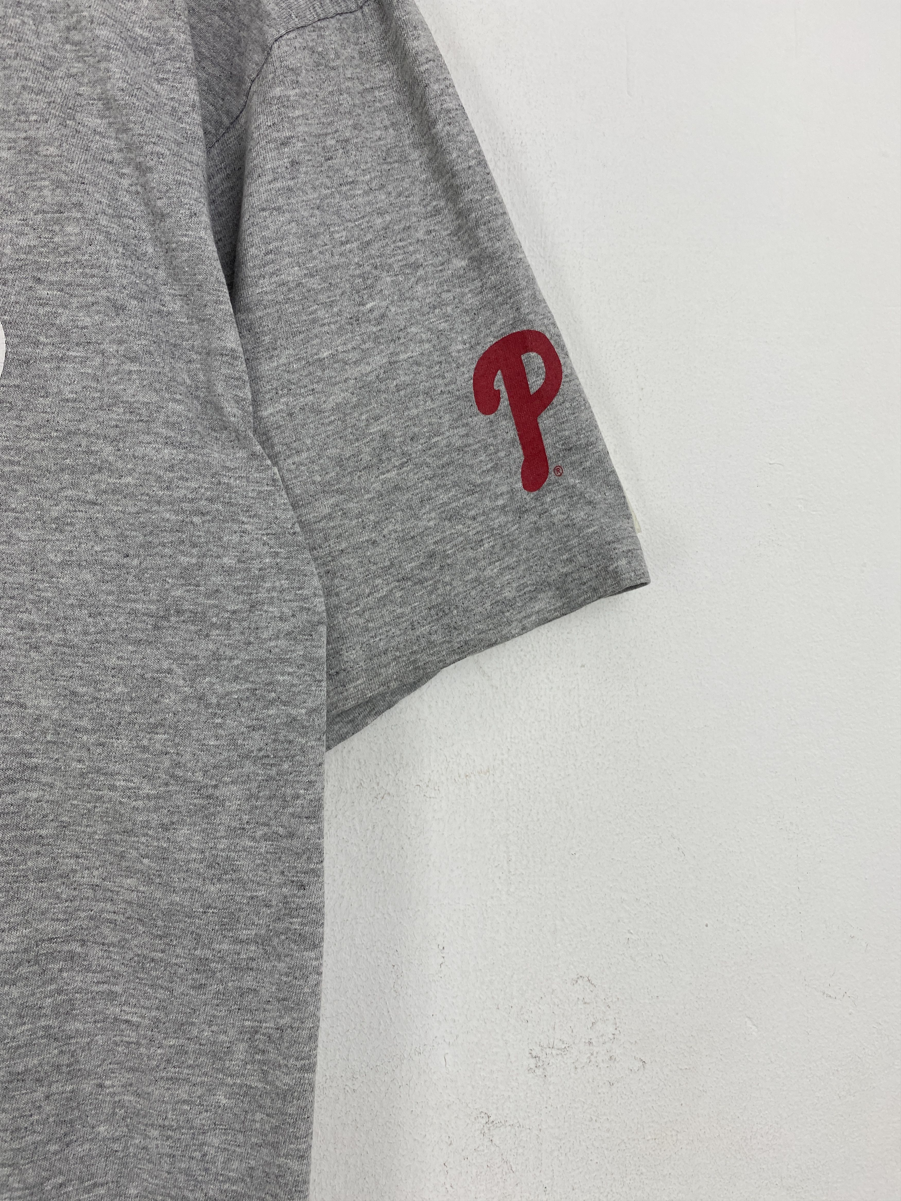 Nike × Vintage Vintage Nike Phillies Spellout Crewneck T Shirt TA0705 Size US L / EU 52-54 / 3 - 7 Thumbnail