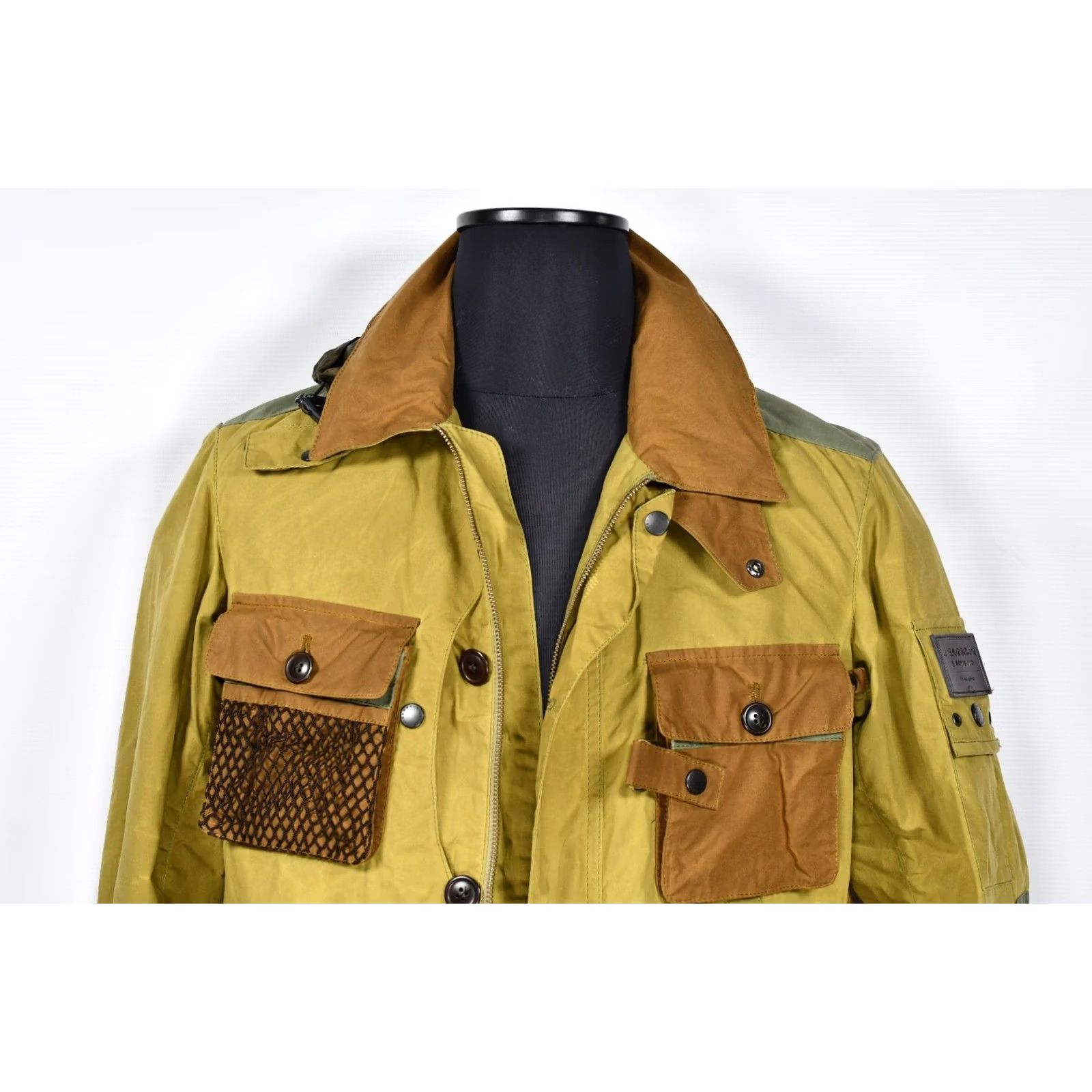 Barbour Barbour Gold Standard Sennen Jacket Mens M Seaweed Gold Cotton Hooded Casual Size US M / EU 48-50 / 2 - 5 Thumbnail