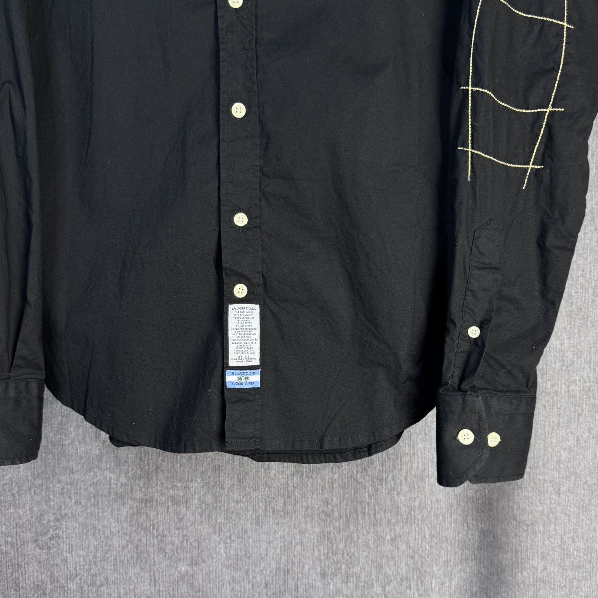 La Martina Vintage La Martina Buenos Aires Argentina button shirt polo Size US M / EU 48-50 / 2 - 7 Thumbnail