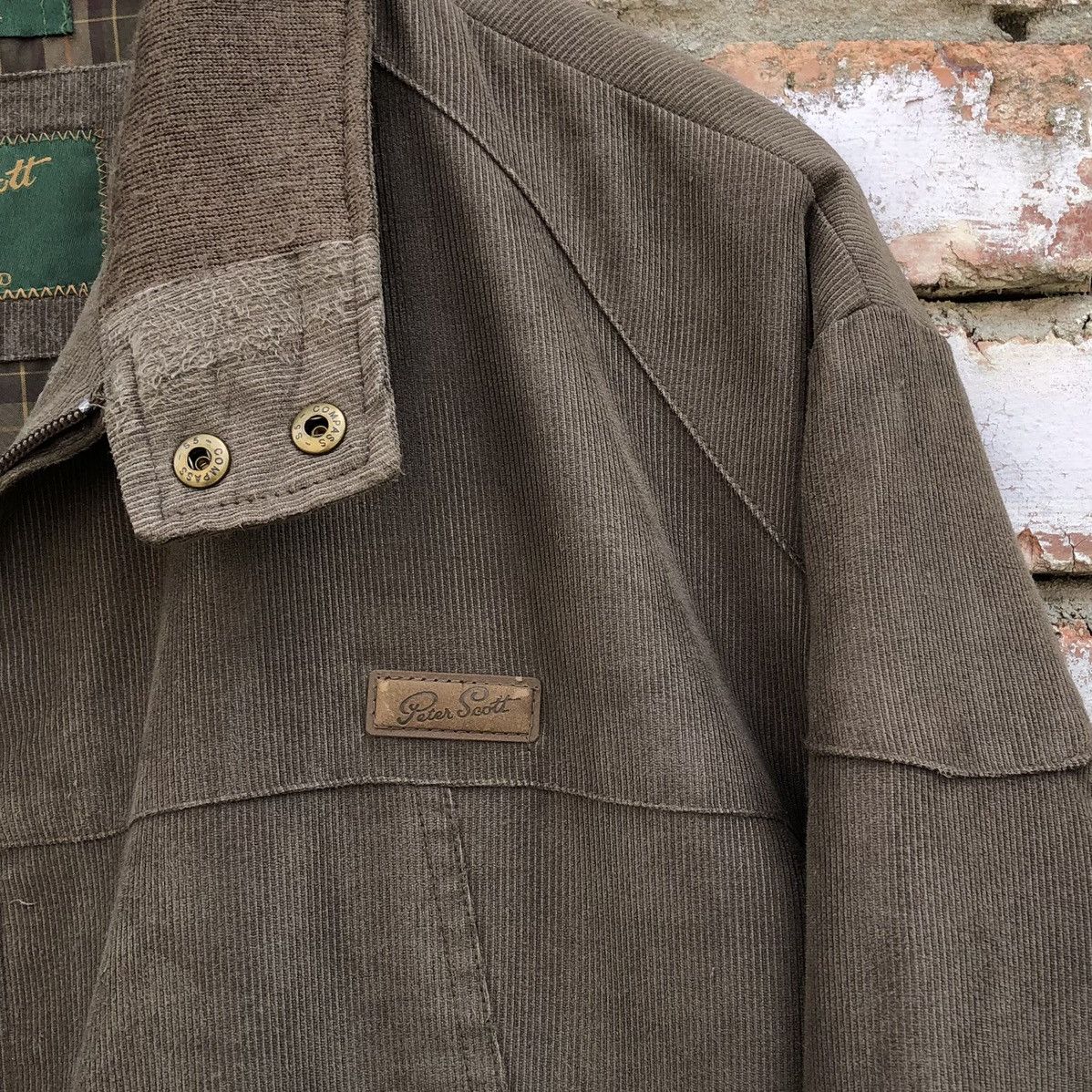 Vintage Vintage Peter Scott Scotland Conduray Bomber Jacket Size US L / EU 52-54 / 3 - 4 Thumbnail