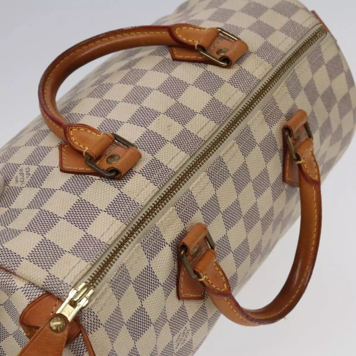 Louis Vuitton LOUIS VUITTON Damier Azur Speedy 30 Hand Bag Size ONE SIZE - 13 Thumbnail