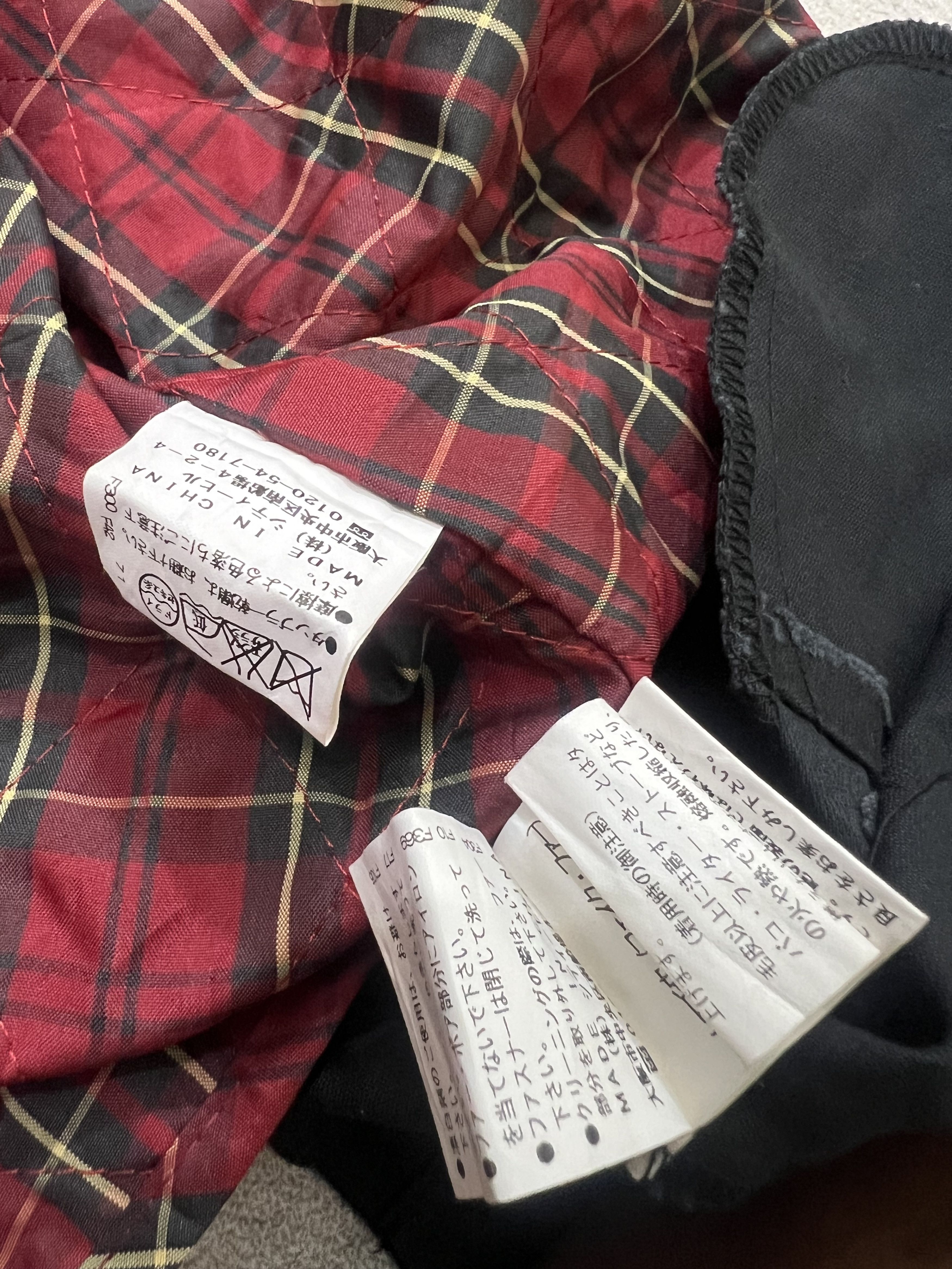 Japanese Brand 2000s Hysteric Double Layer Plaid Sherpa Fur y2k Lgb Ifsix Size US M / EU 48-50 / 2 - 8 Thumbnail
