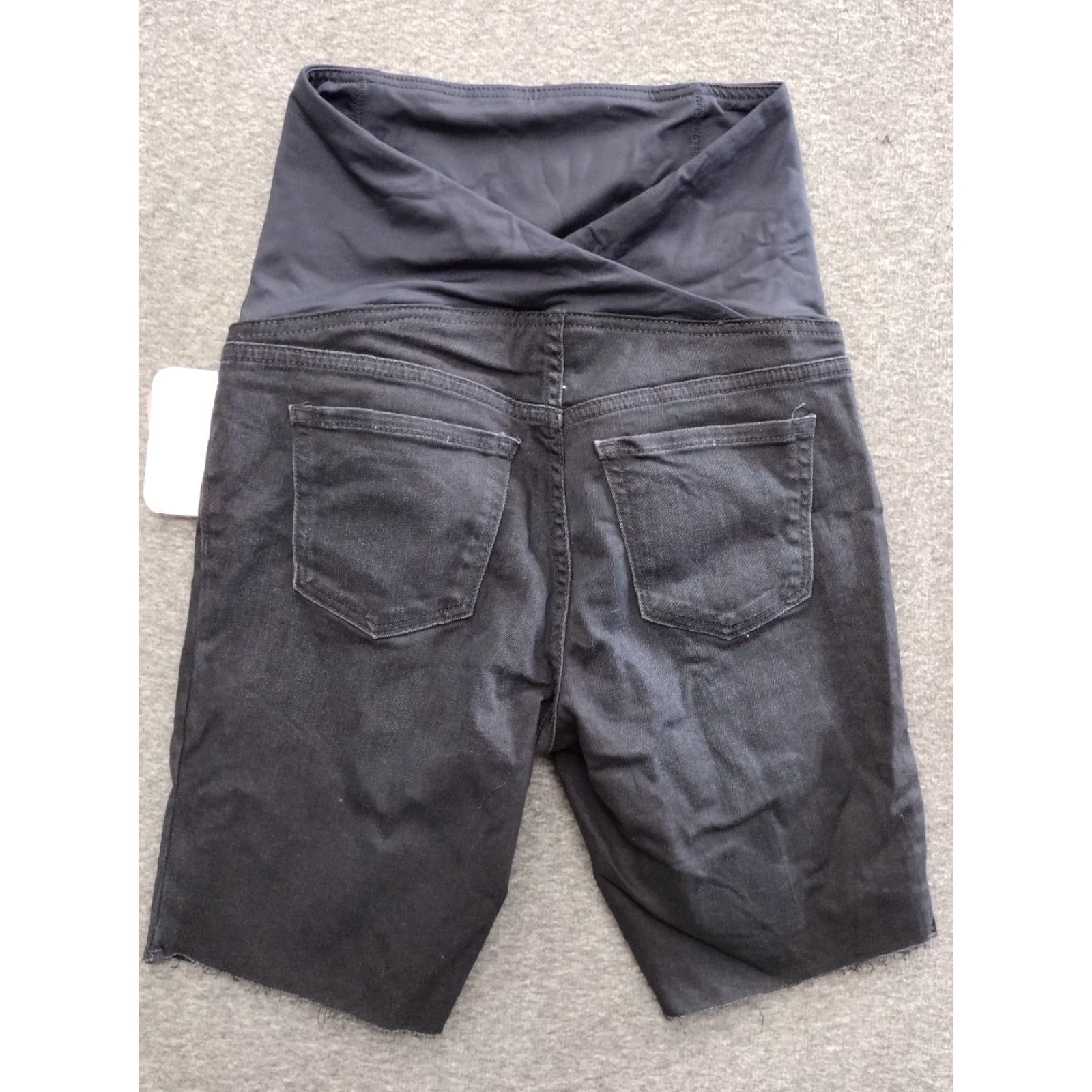Denime Isabel Maternity Bermuda Shorts Blue Denim Size 4 Size 27" / US 4 / IT 40 - 2 Thumbnail
