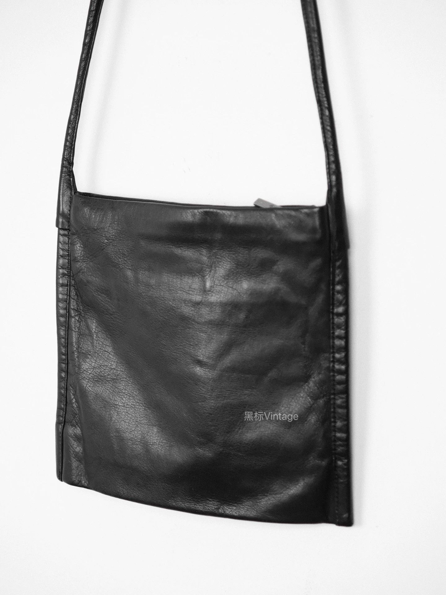 Yohji Yamamoto Yohji Yamamoto 19ss Vintage Tofu Crossbody Bag 9/10 Size ONE SIZE - 3 Thumbnail